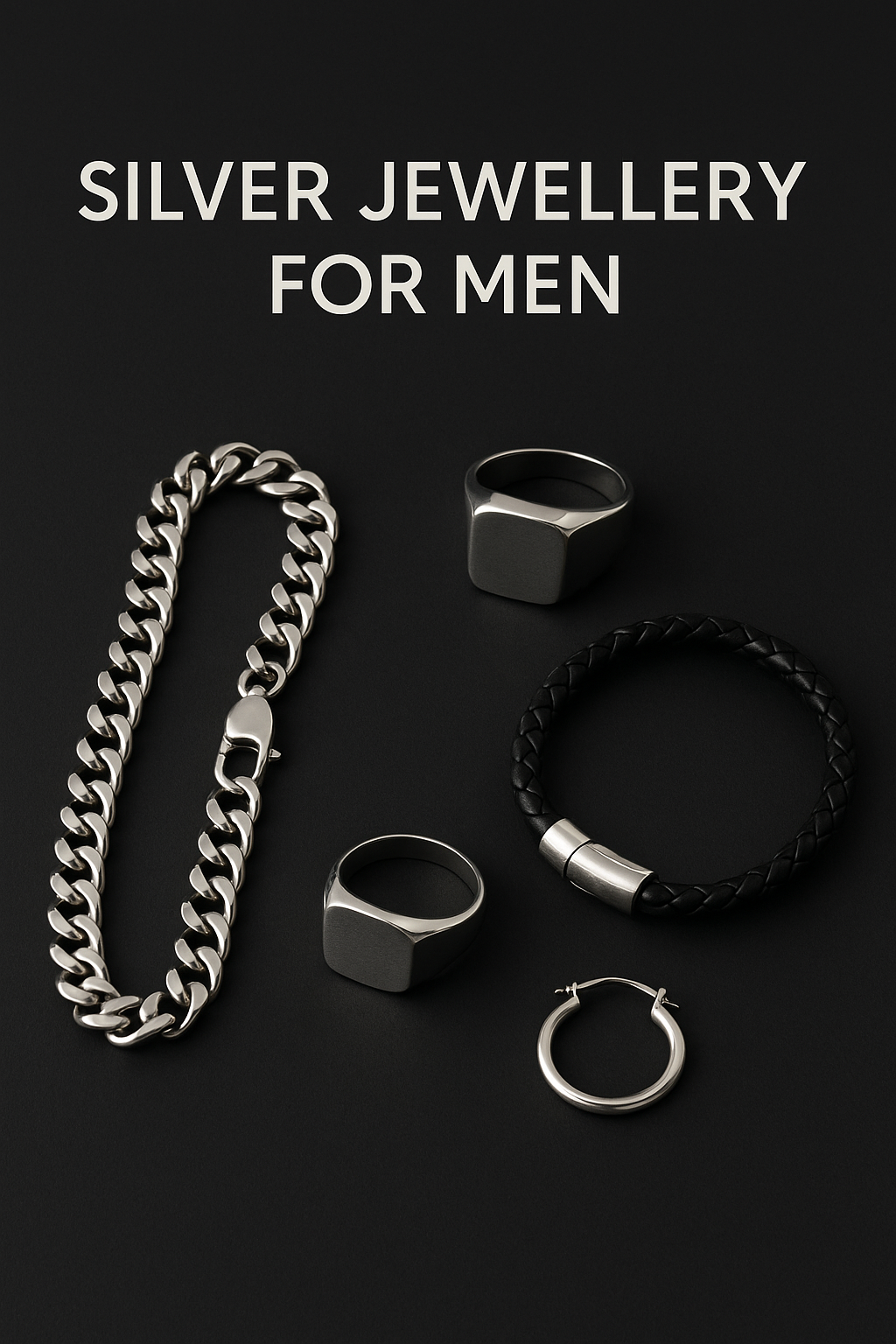 Silver Jewellery for Men: Elevate His Everyday Style