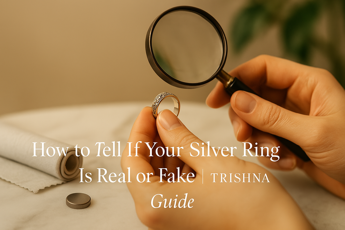 How to Tell If Your Silver Ring Is Real or Fake