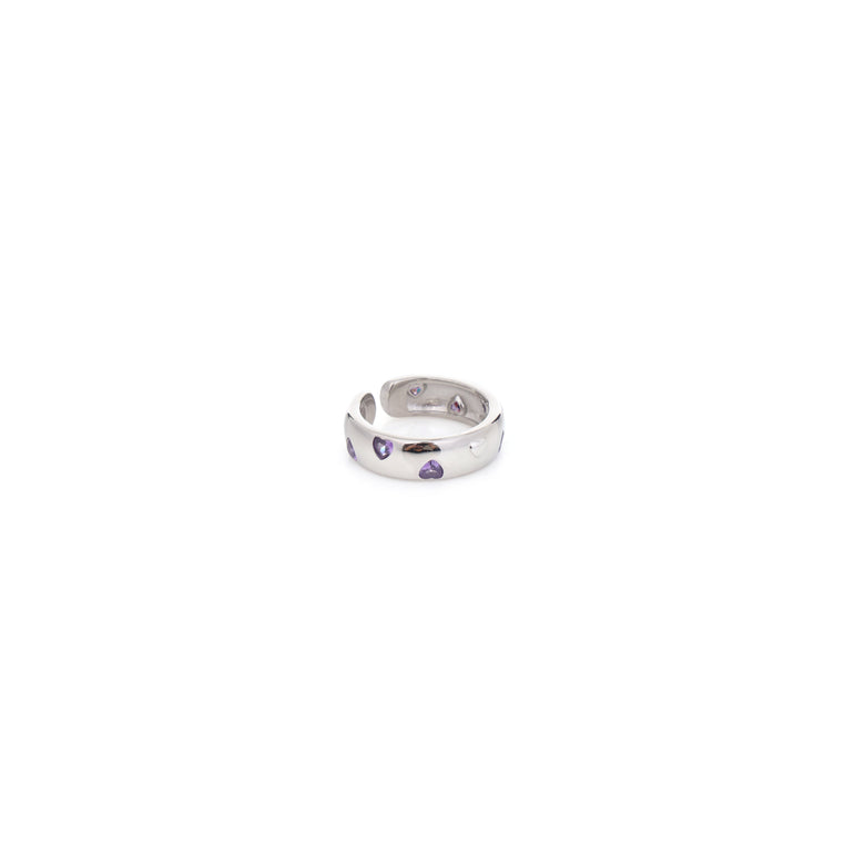 adjustable silver ring for men & women