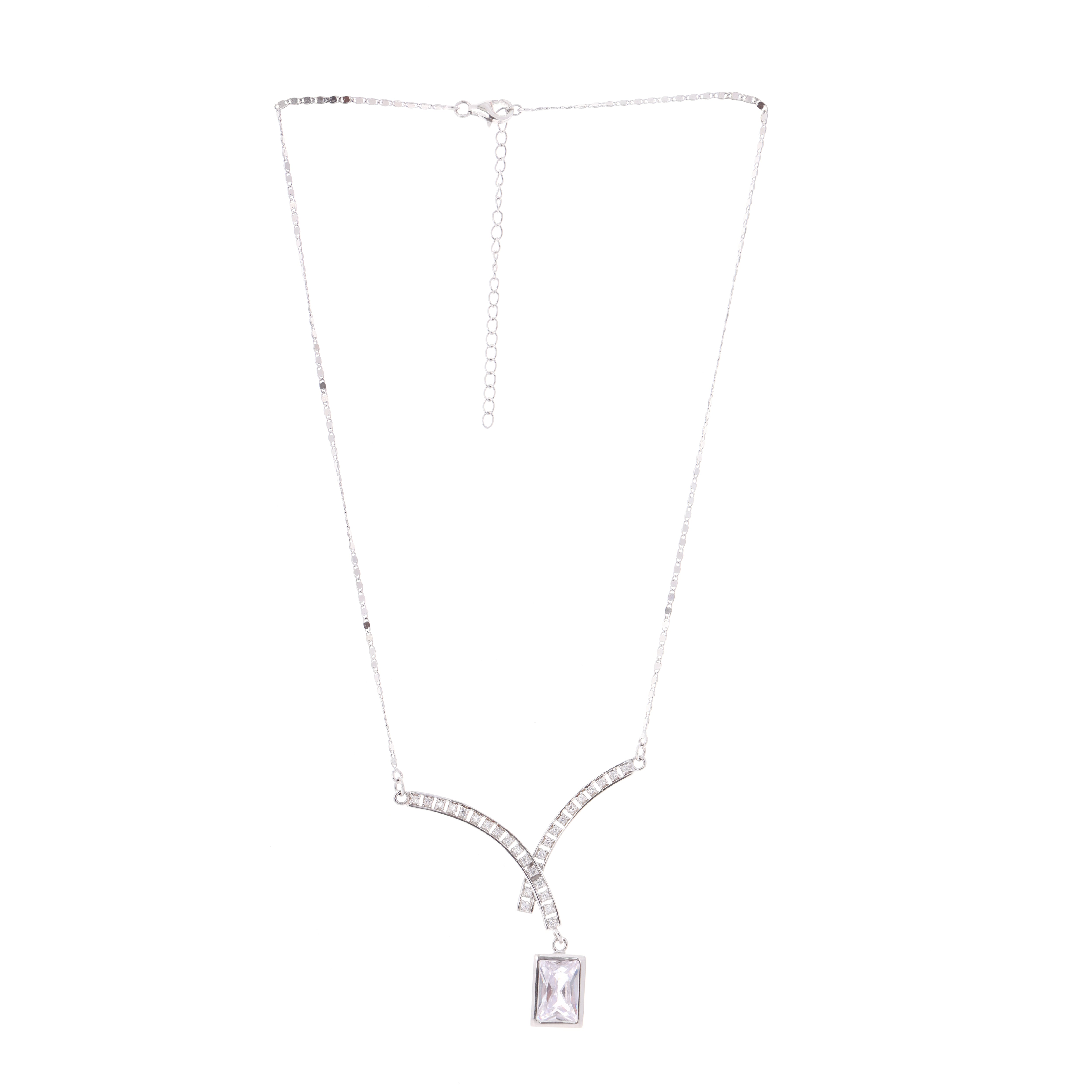 silver necklace for women