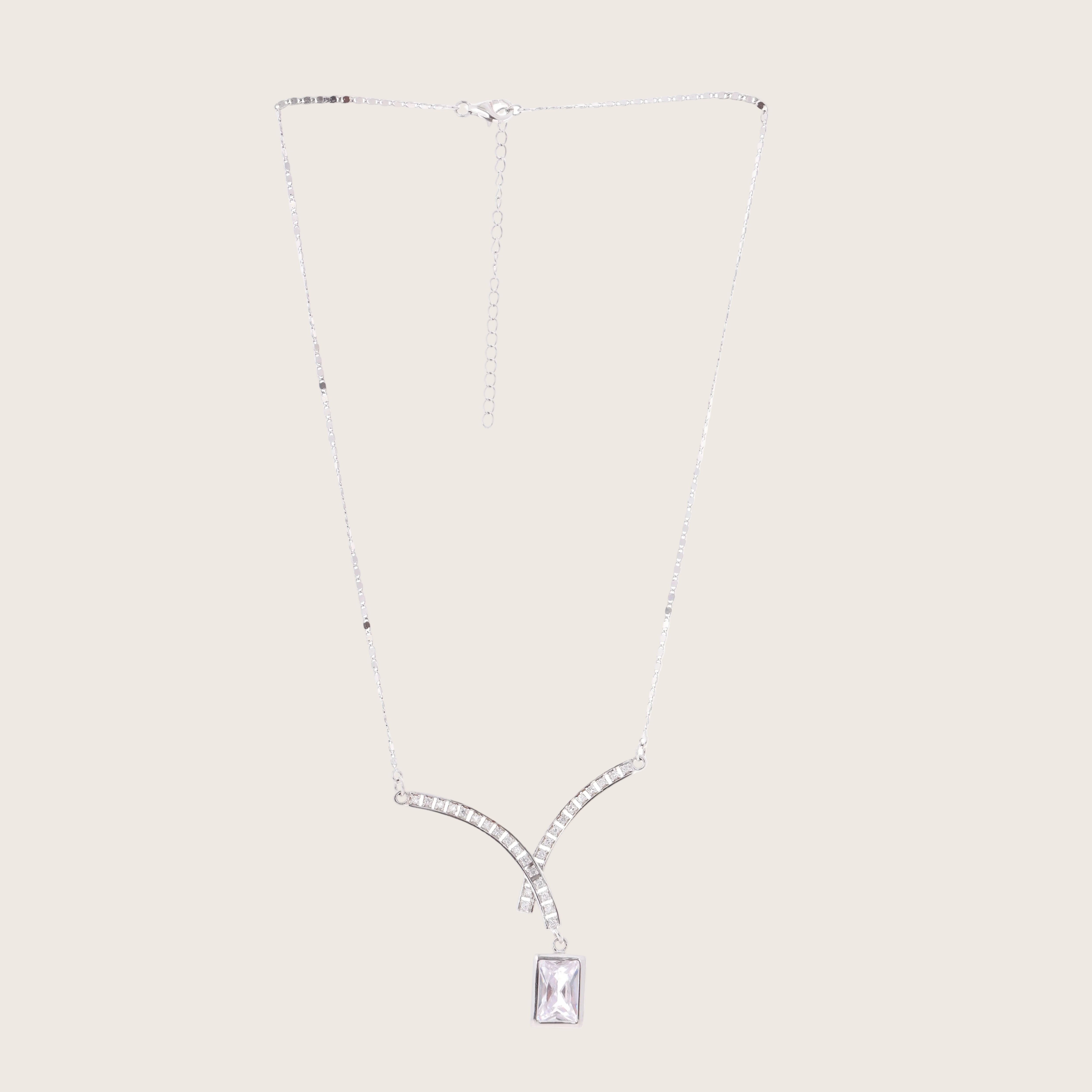 silver necklace for women