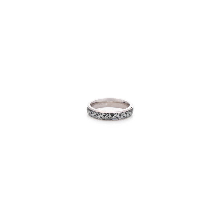 Silver Band Ring For Men & Women