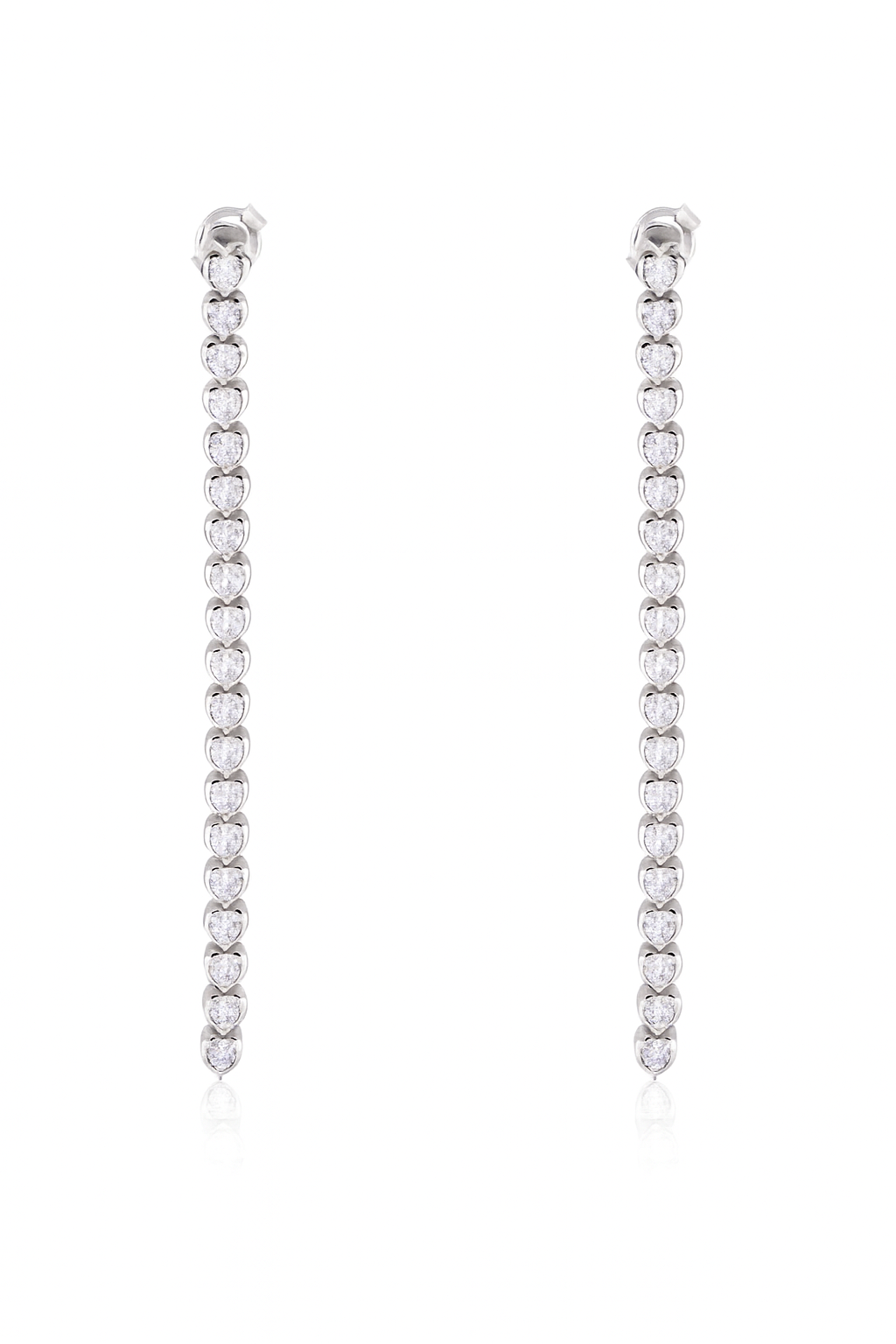 Sterling Silver Long Earrings