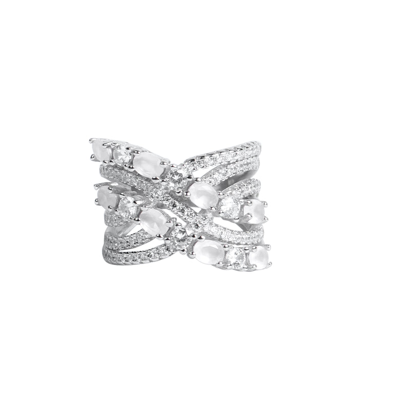 silver ring for women