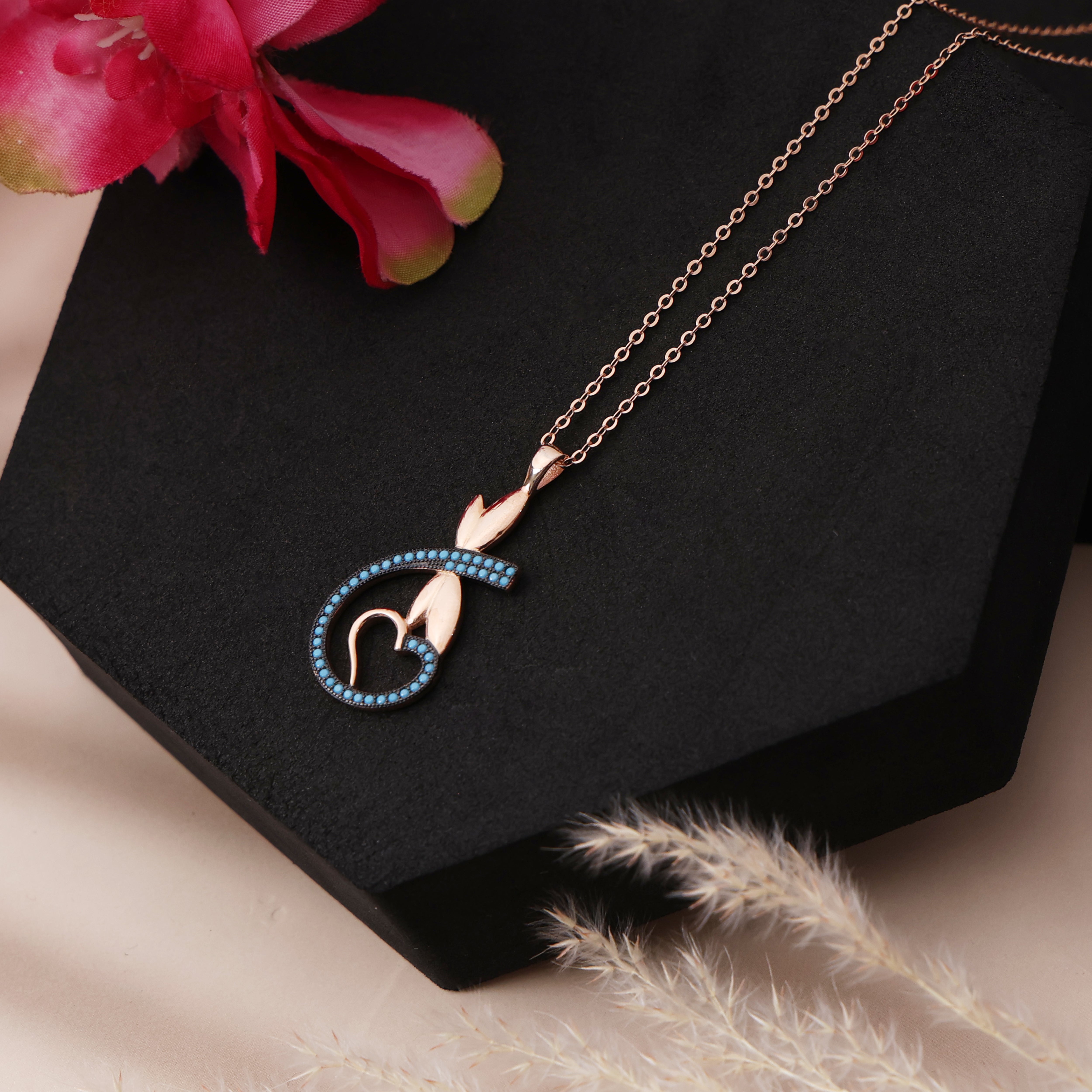 silver necklace for women