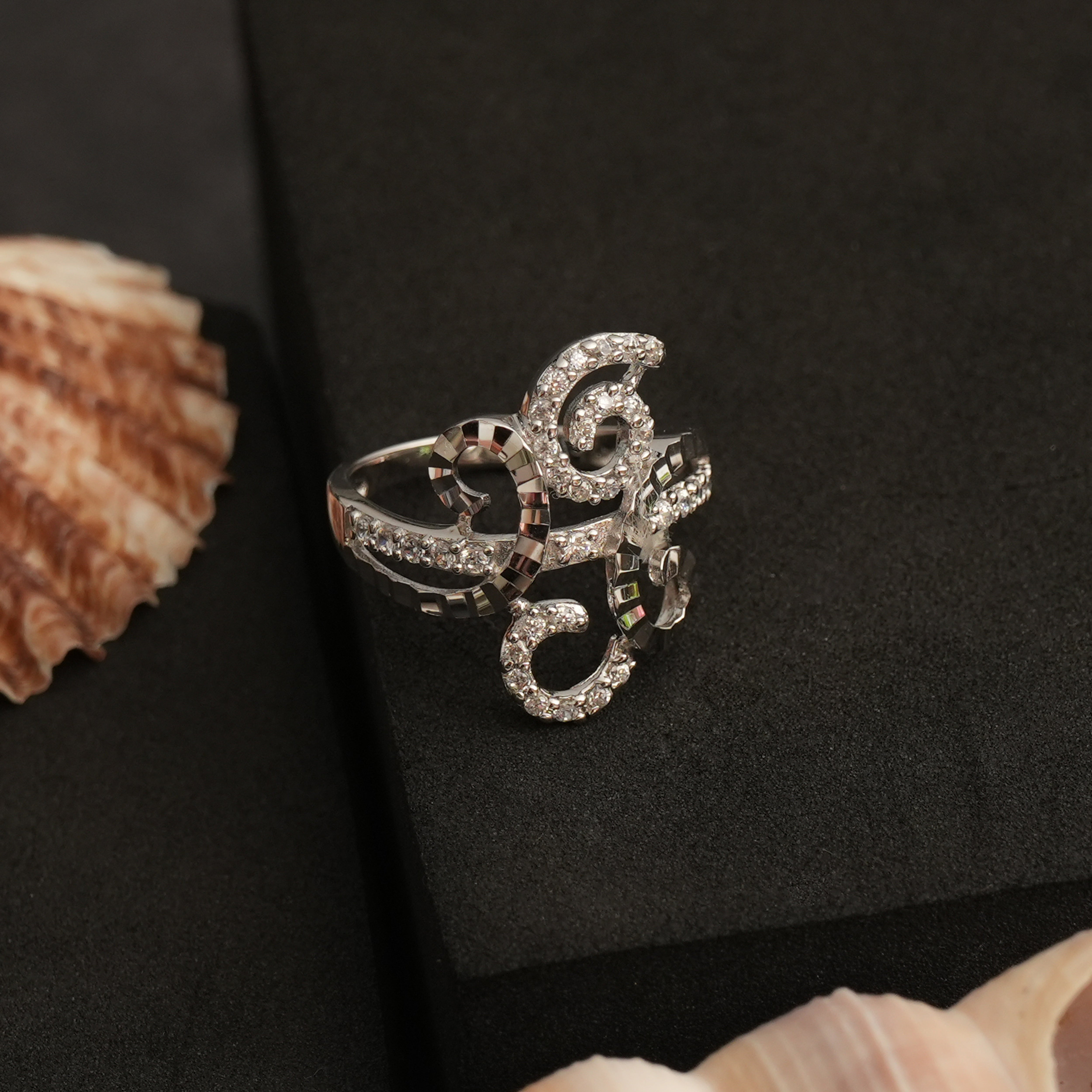 silver ring for women