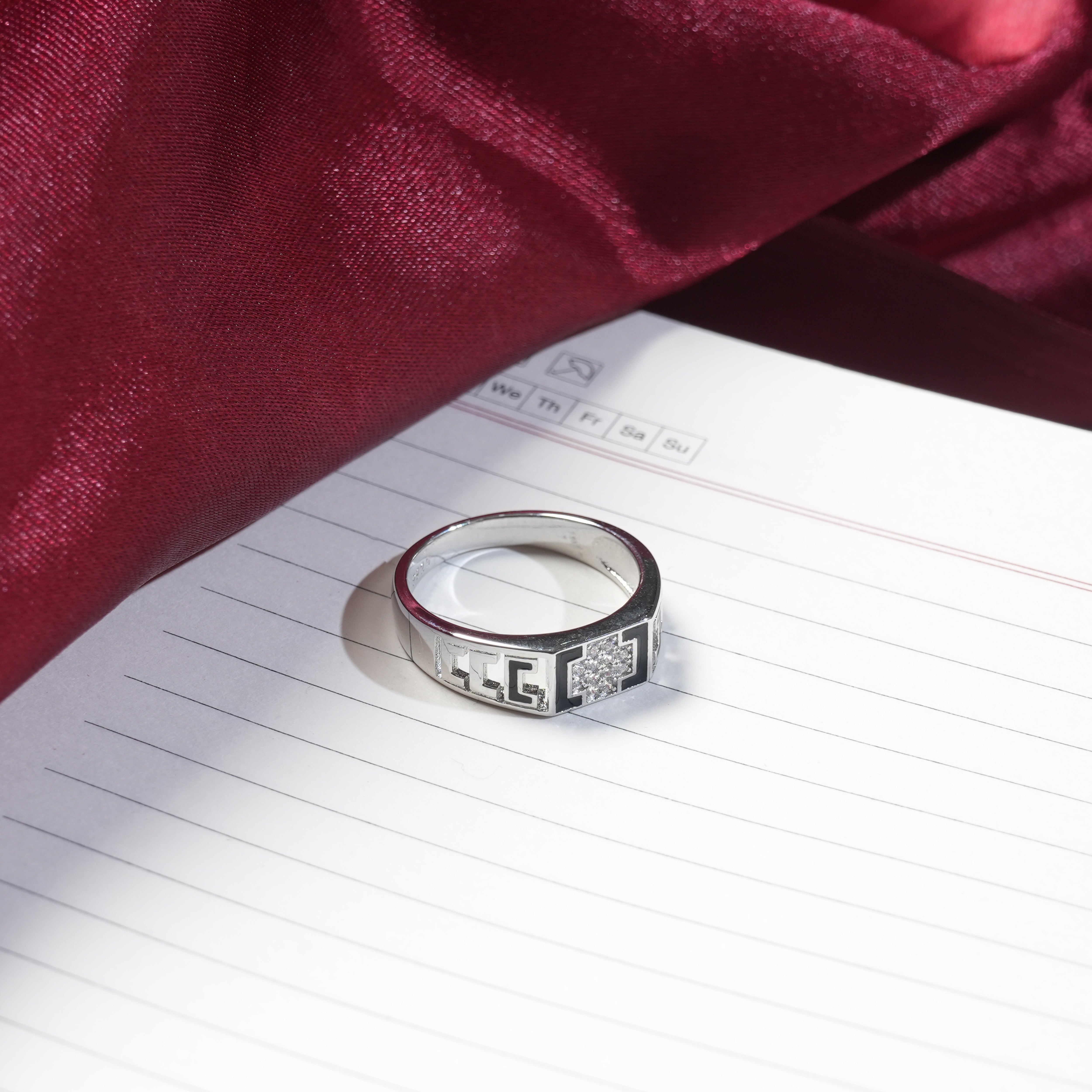 silver ring for men