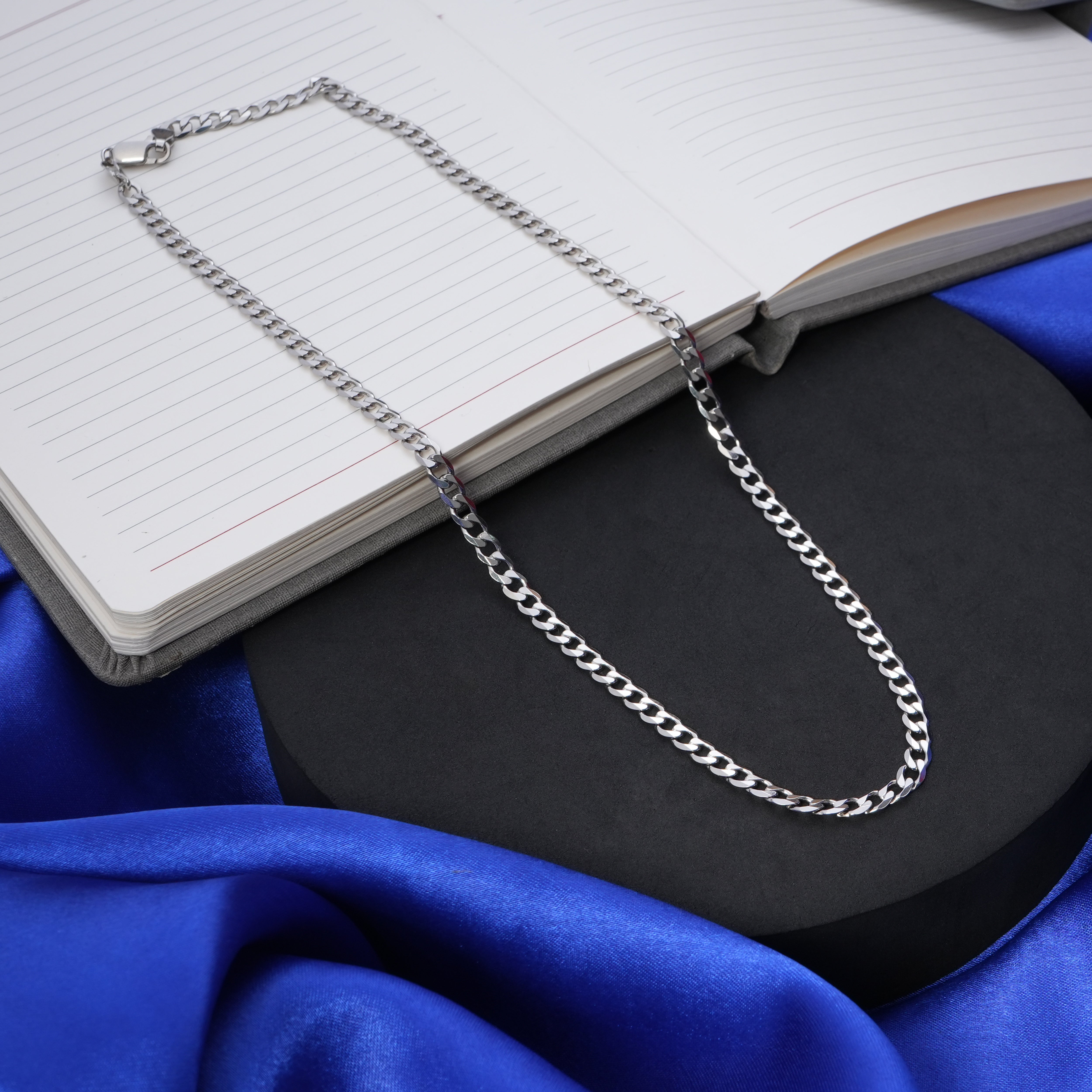 silver chain for men