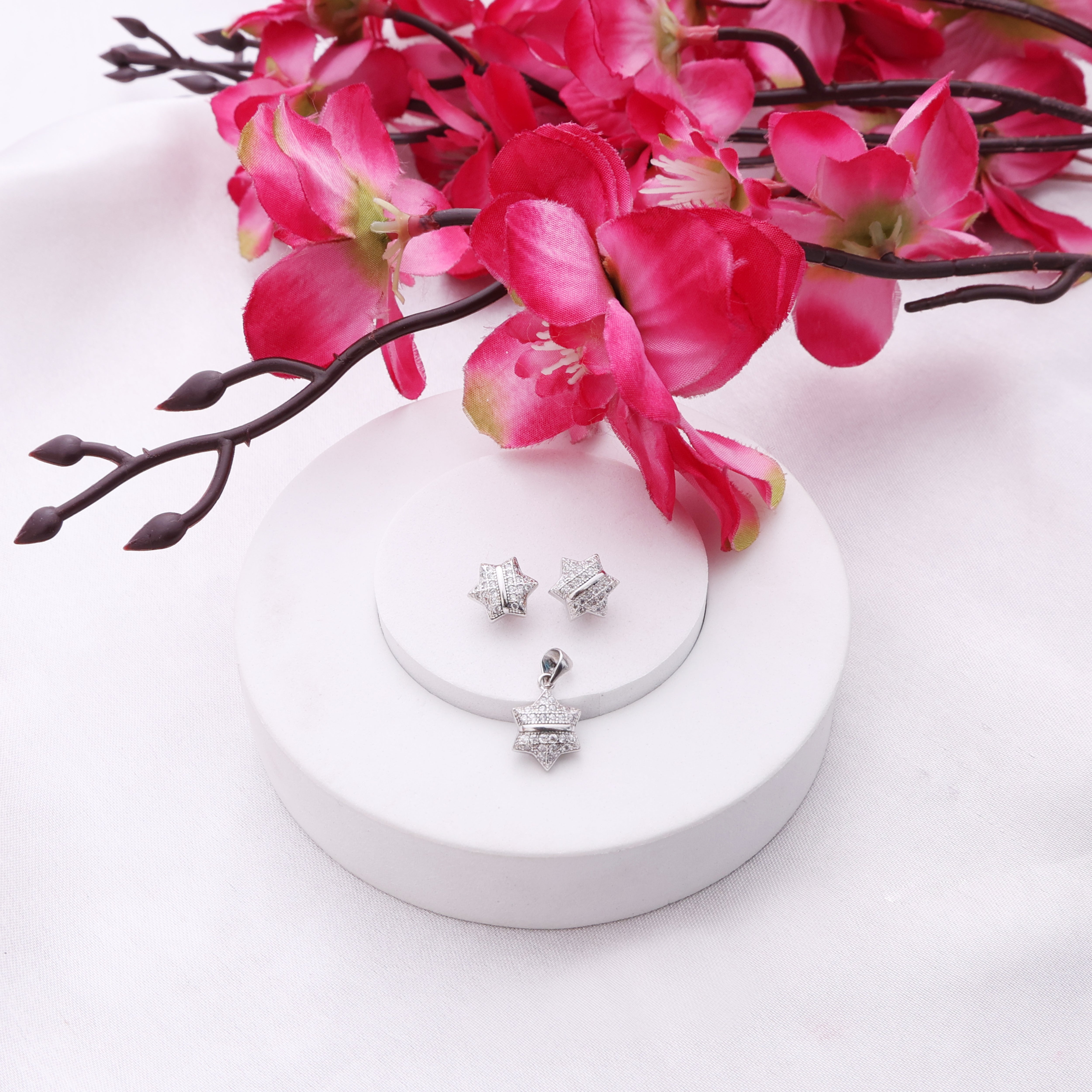 silver earring for women