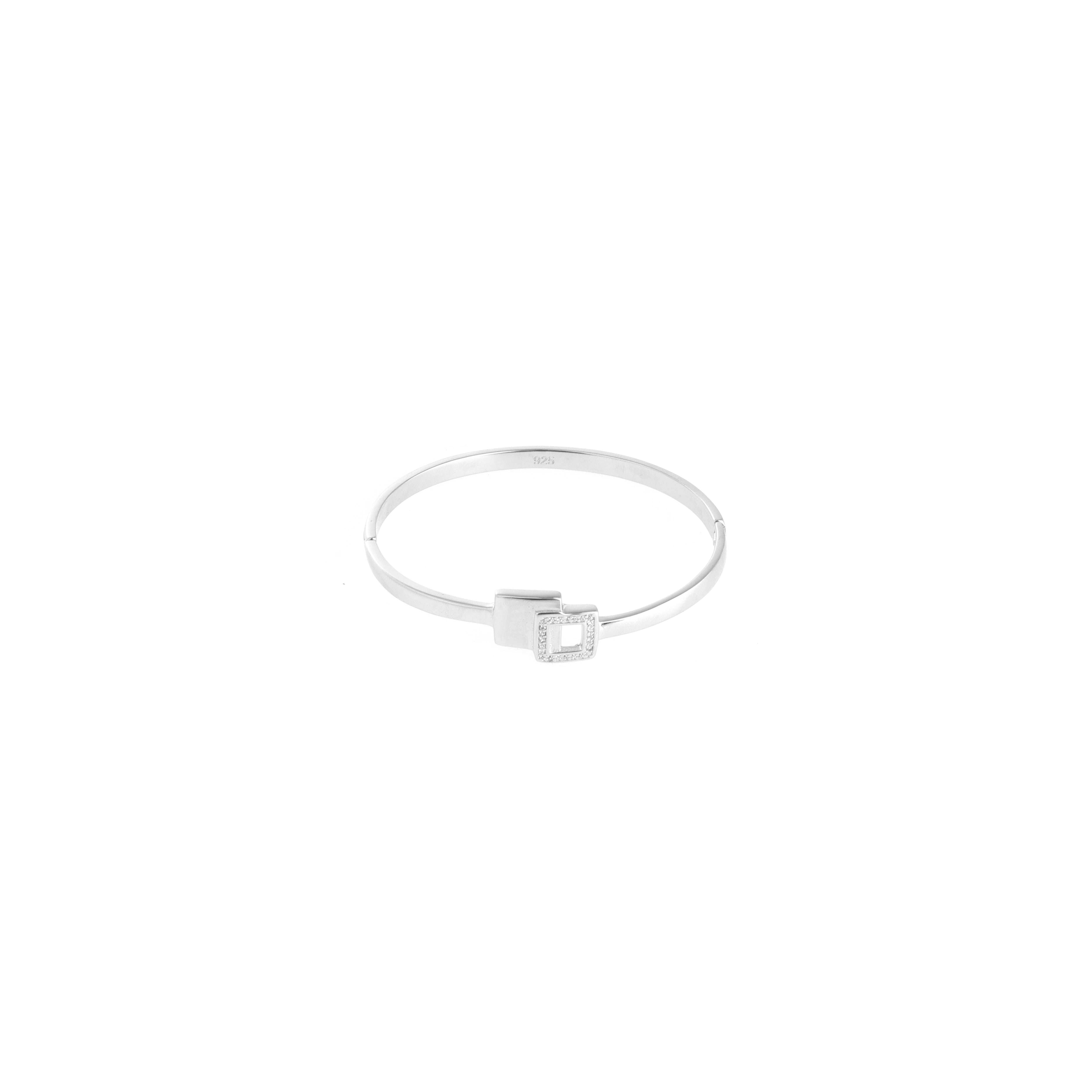 sterling silver kada bracelet for women