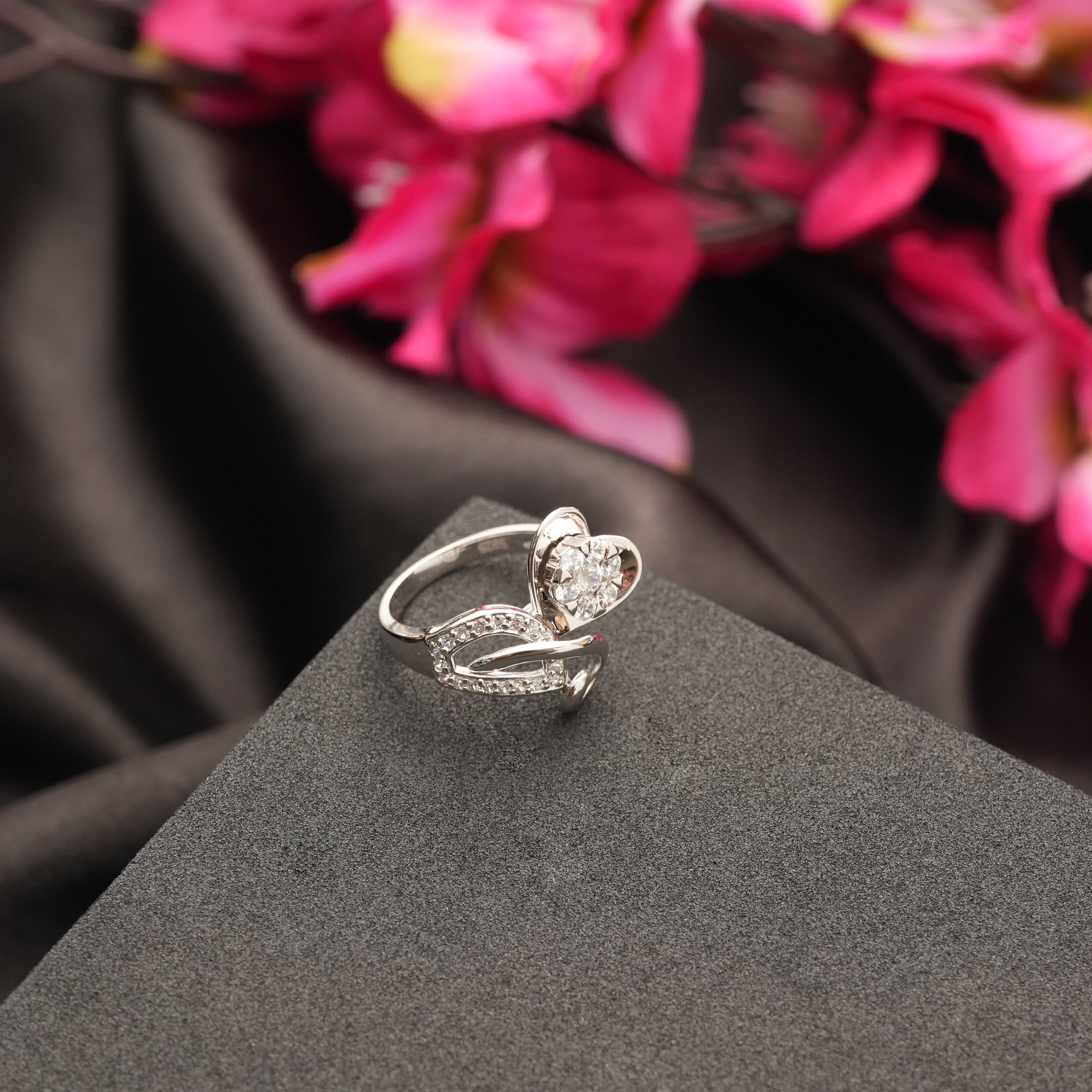 Sterling silver ring for women