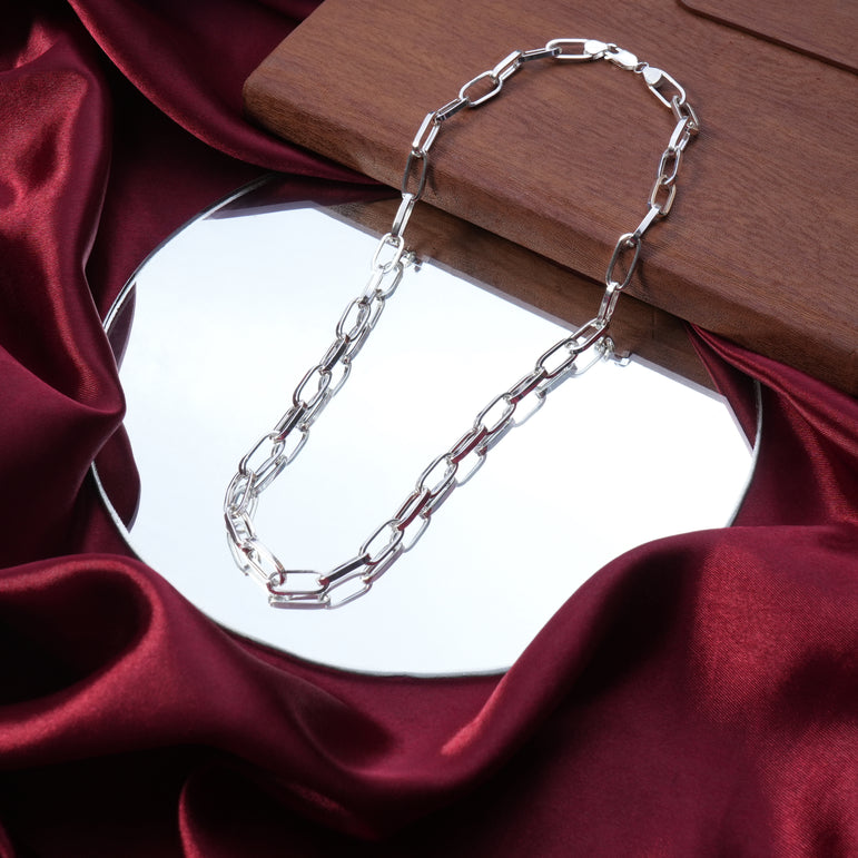 silver chain for men