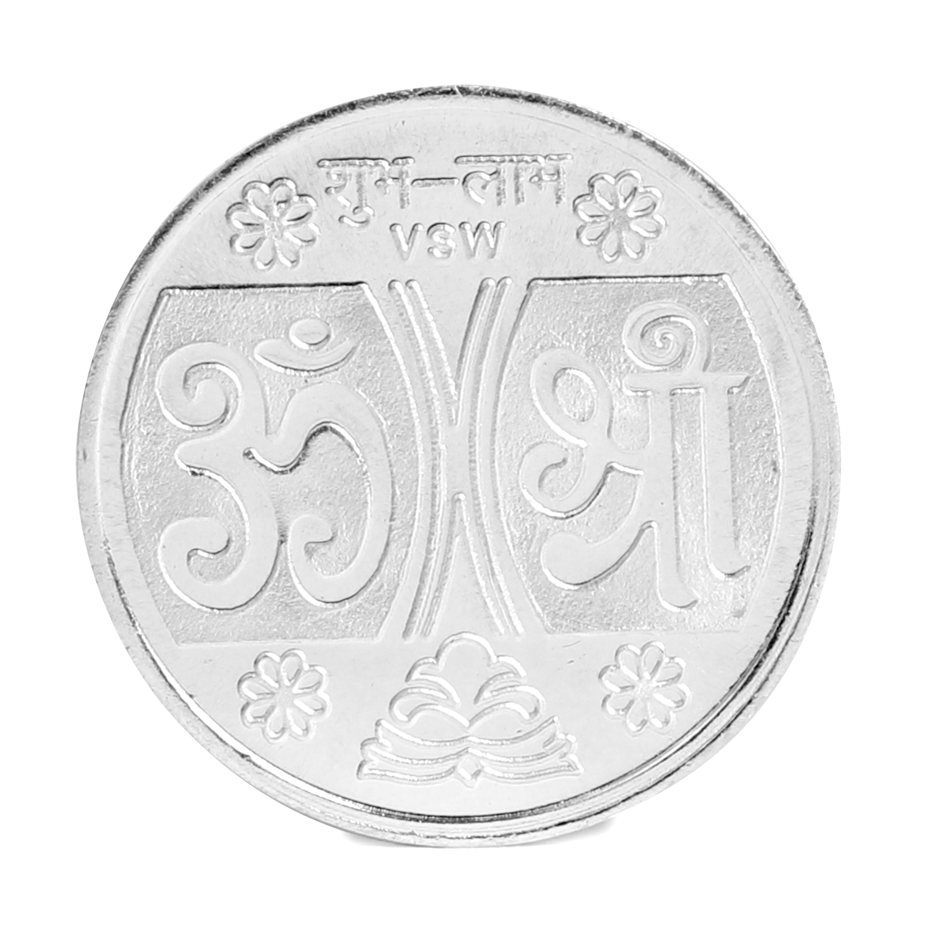 SHUBH LABH PURE SILVER -COINS -999