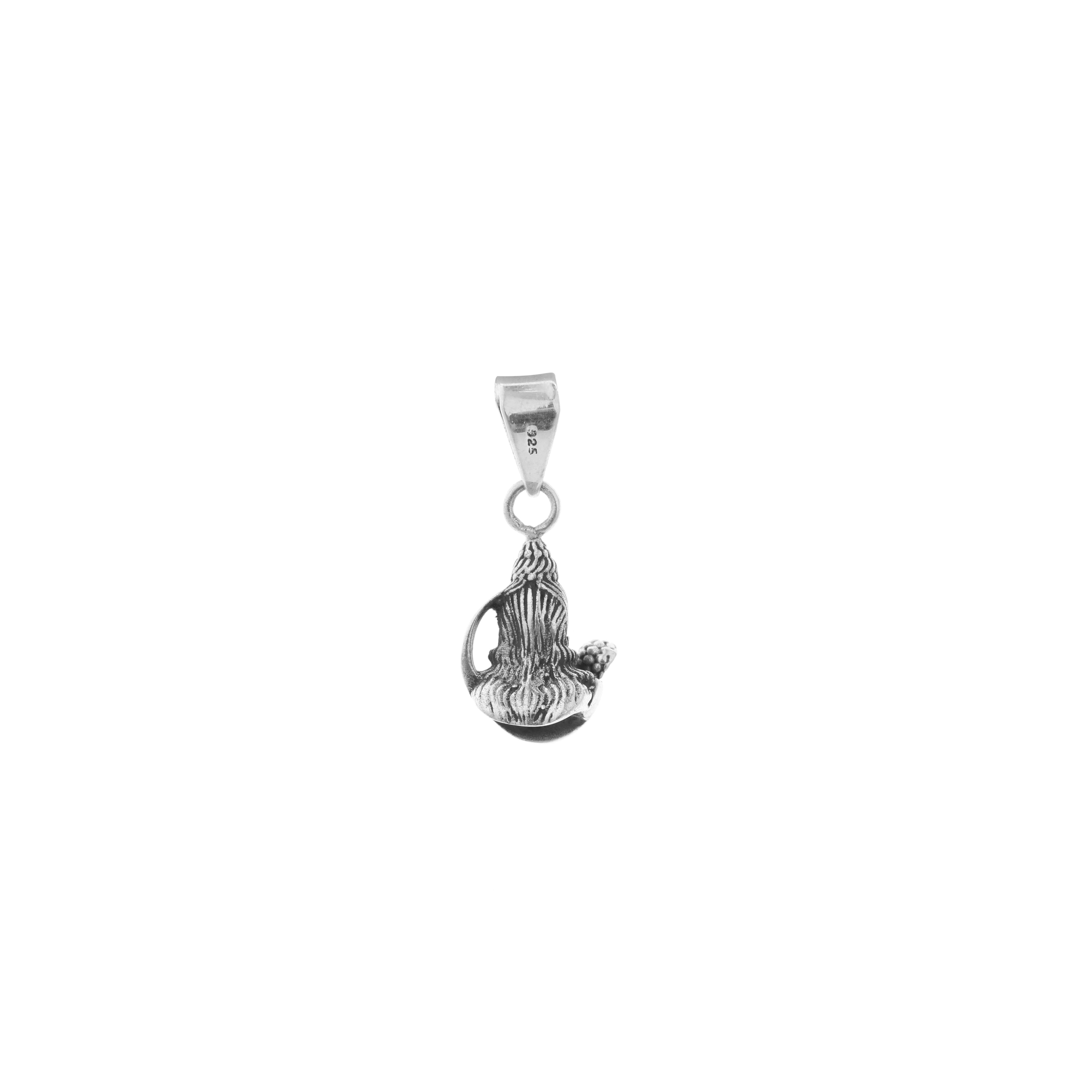STERLING SILVER MAHADEV PENDANT
