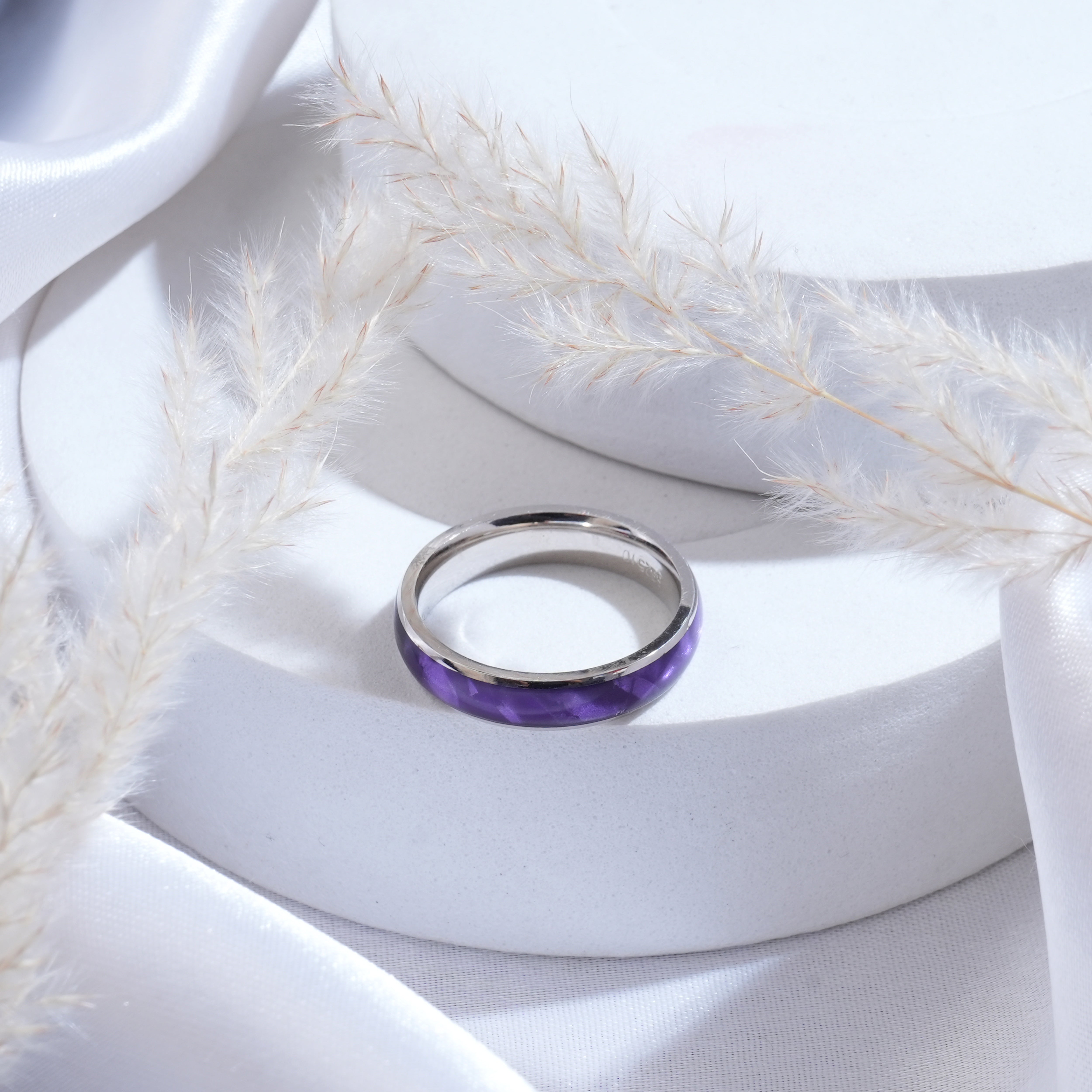 Silver band ring for men & women