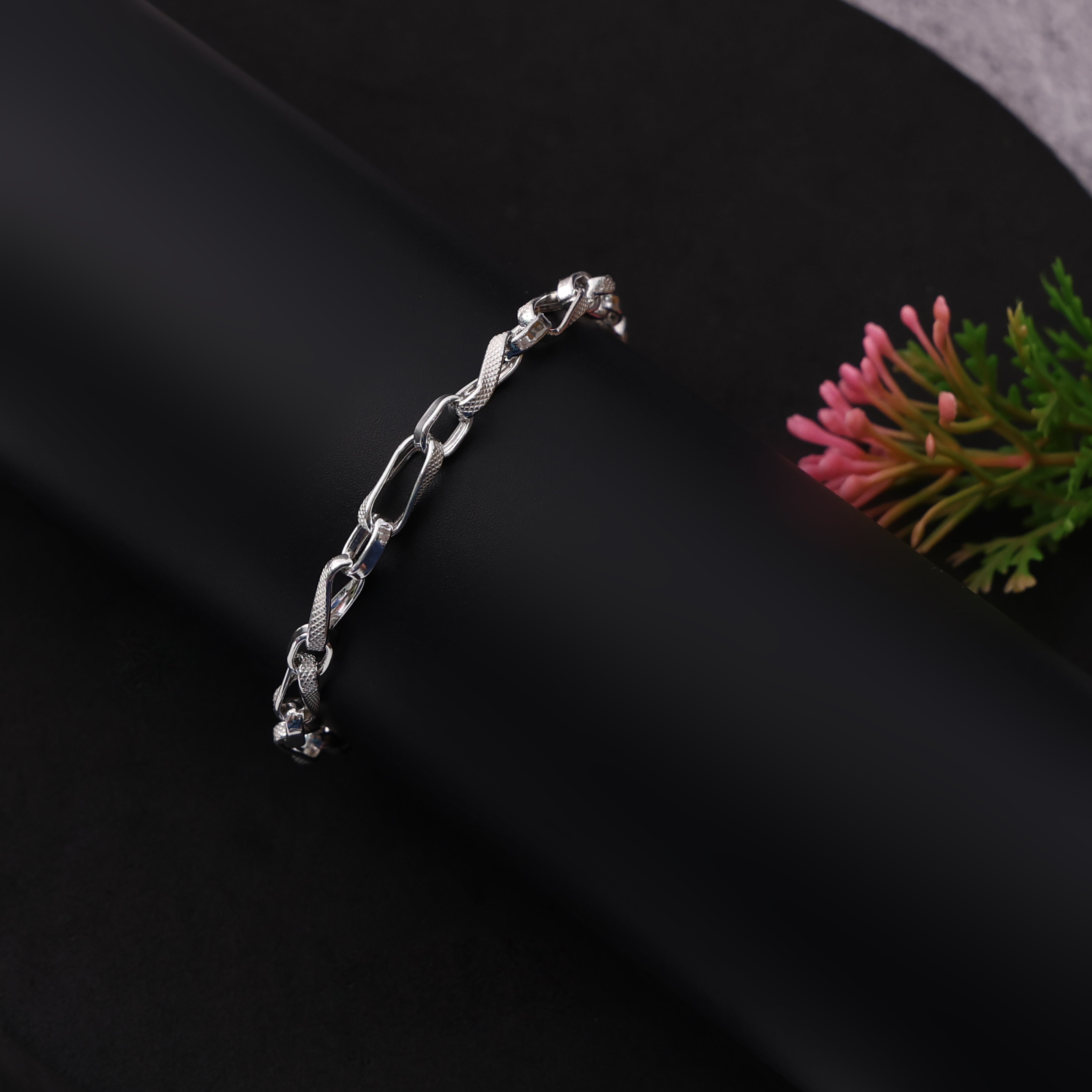 silver bracelet for men