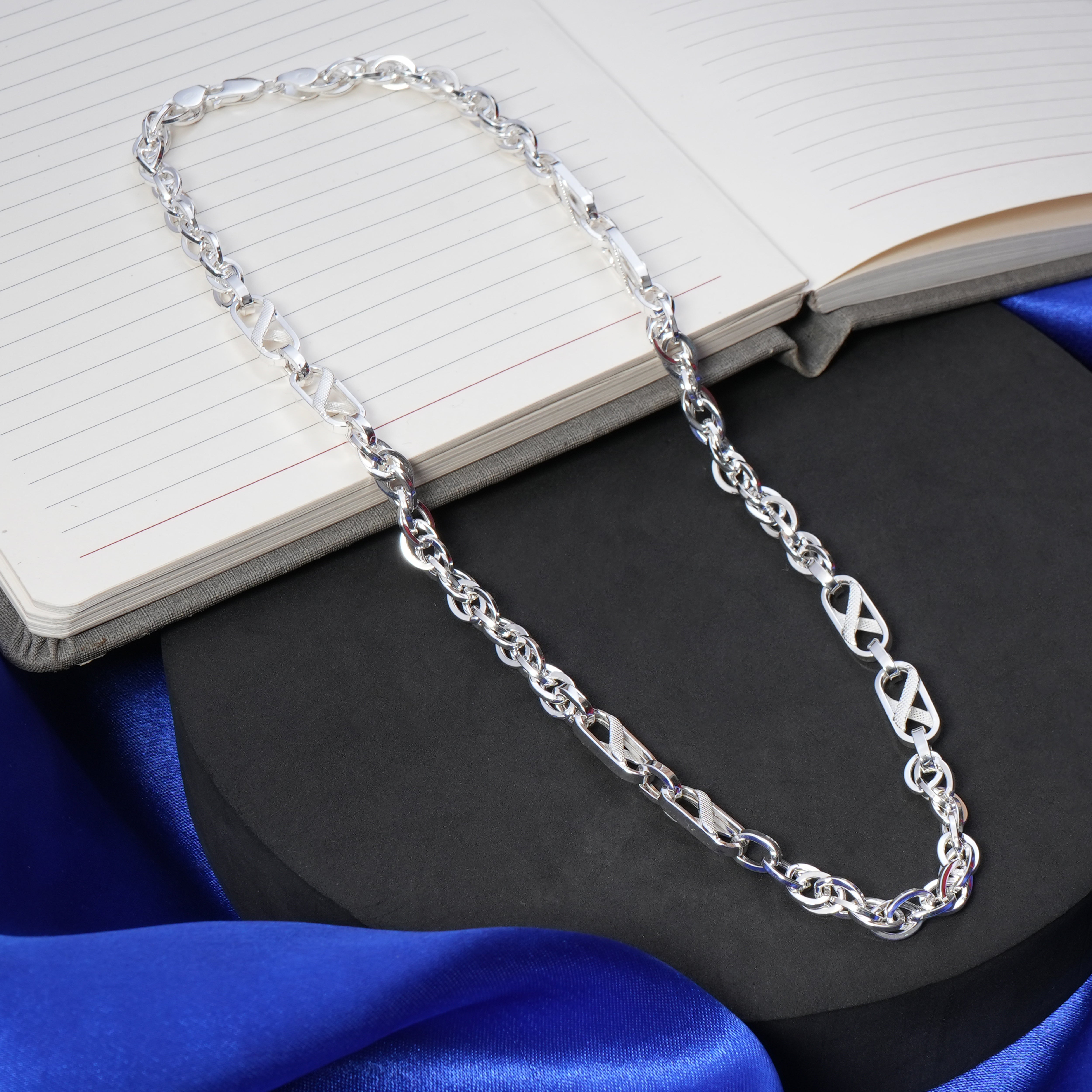 Silver chain for men