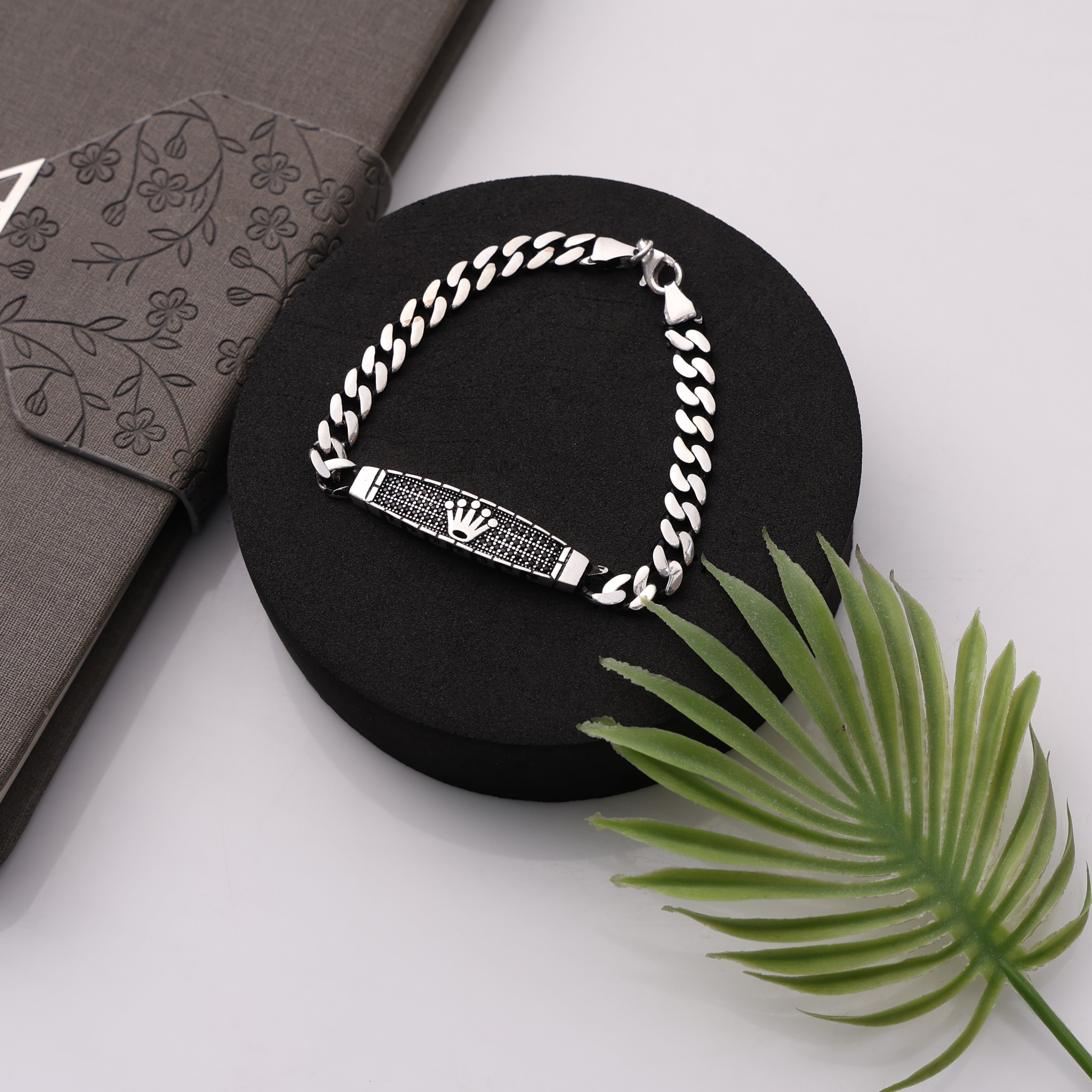 Silver bracelet for men