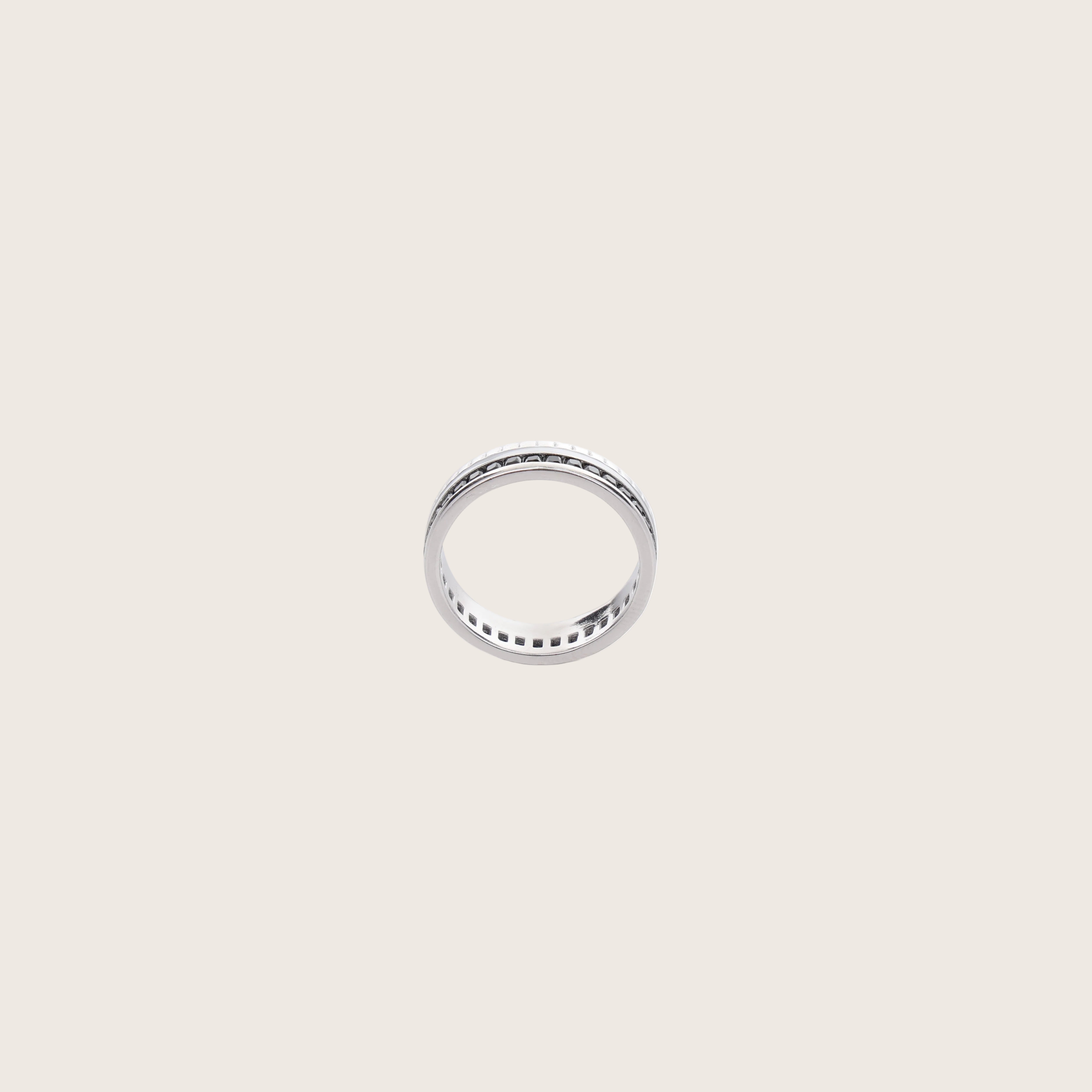Silver Band Ring for Unisex