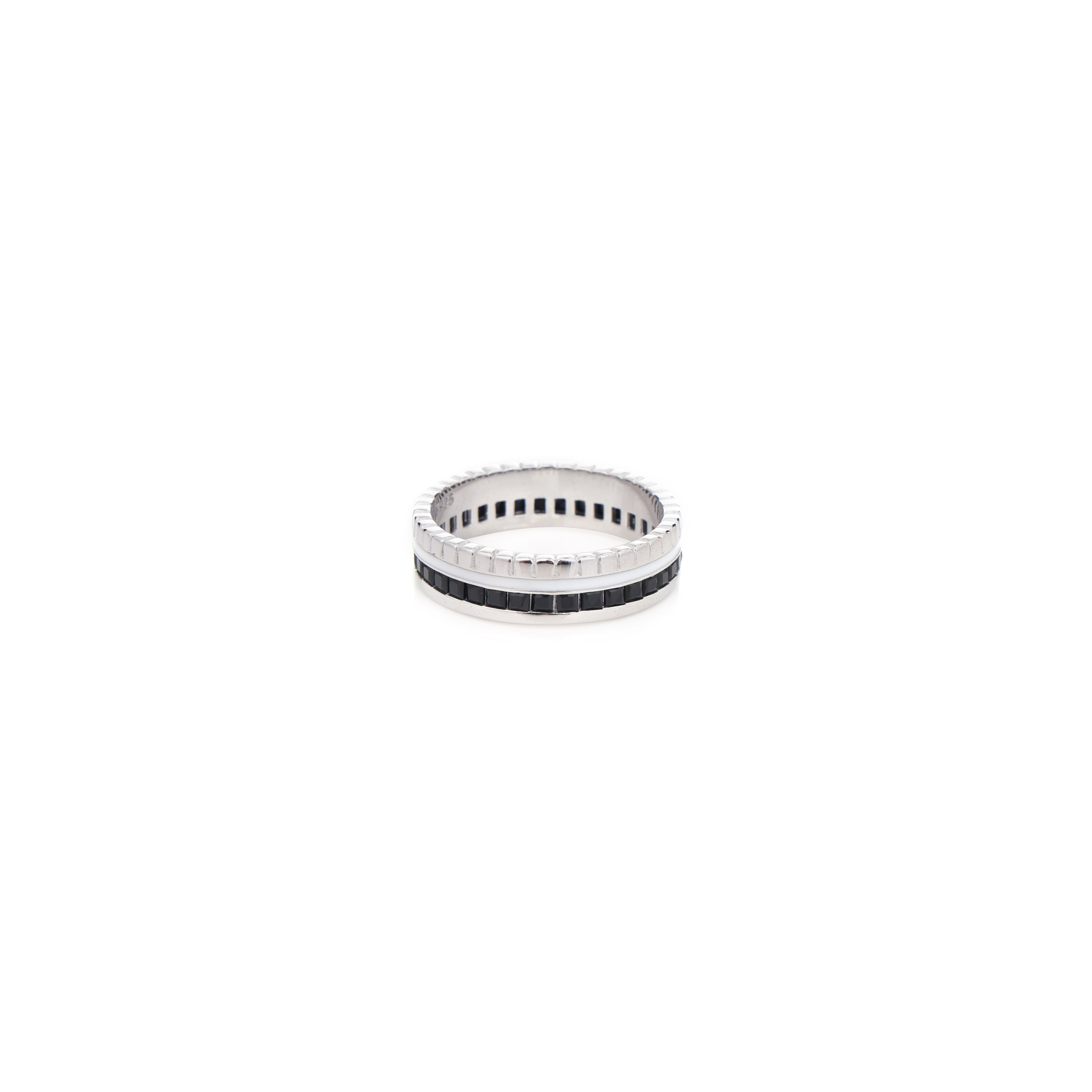 Silver Band Ring For Men & Women