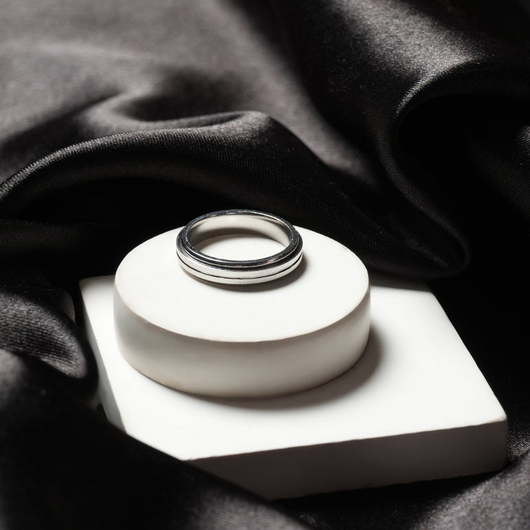 Siver band ring for men & women