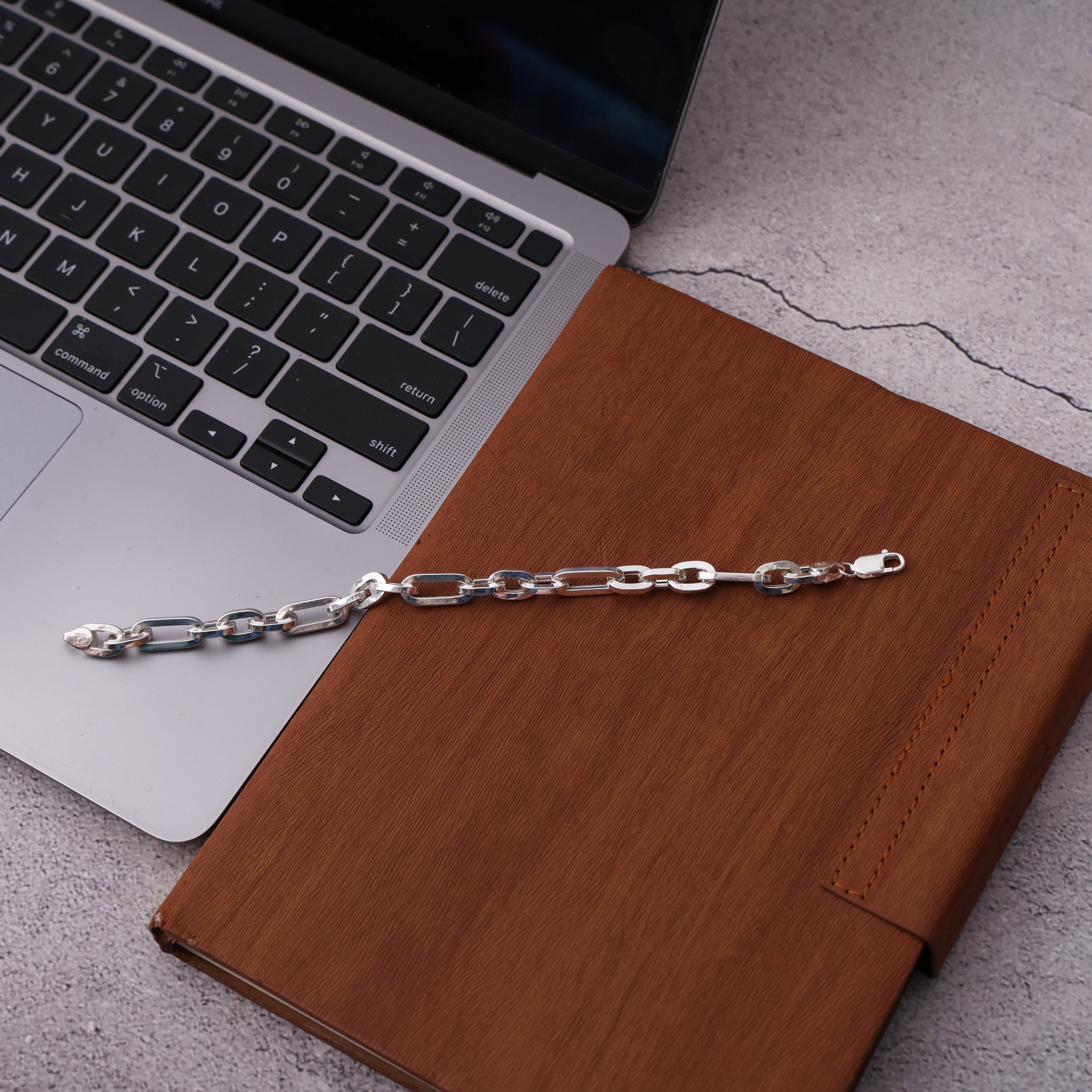 silver bracelet for men