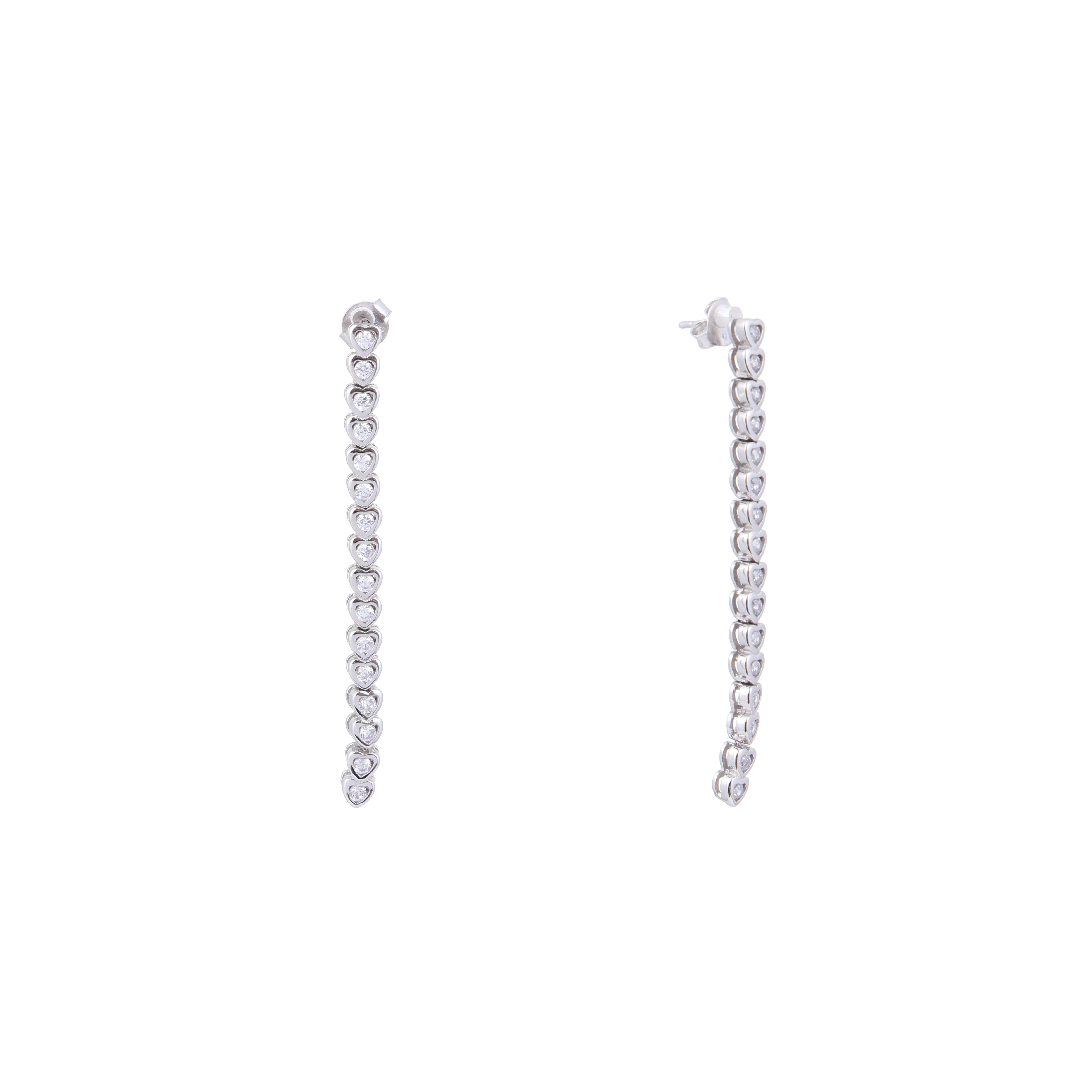 silver earring for women