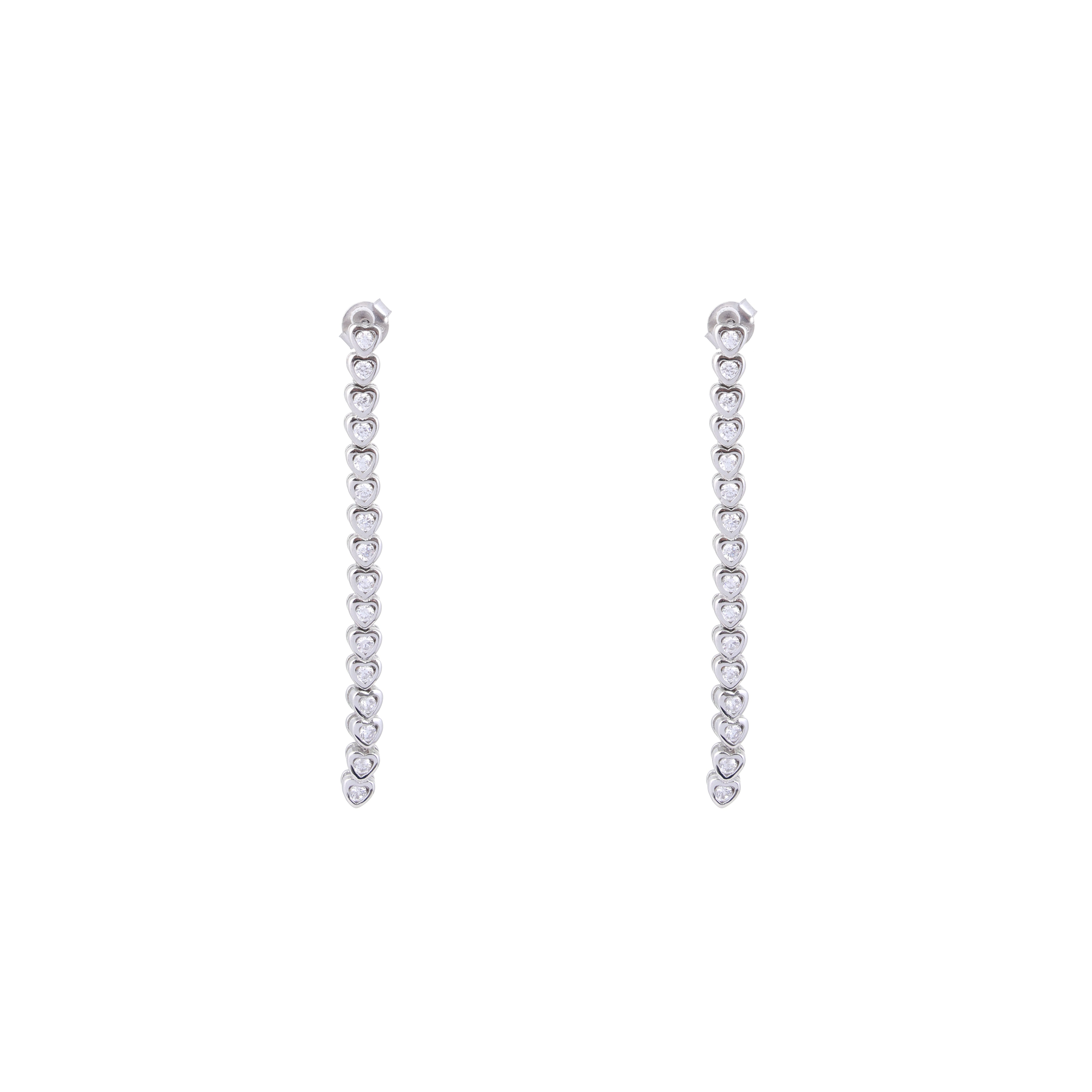 silver earring for women