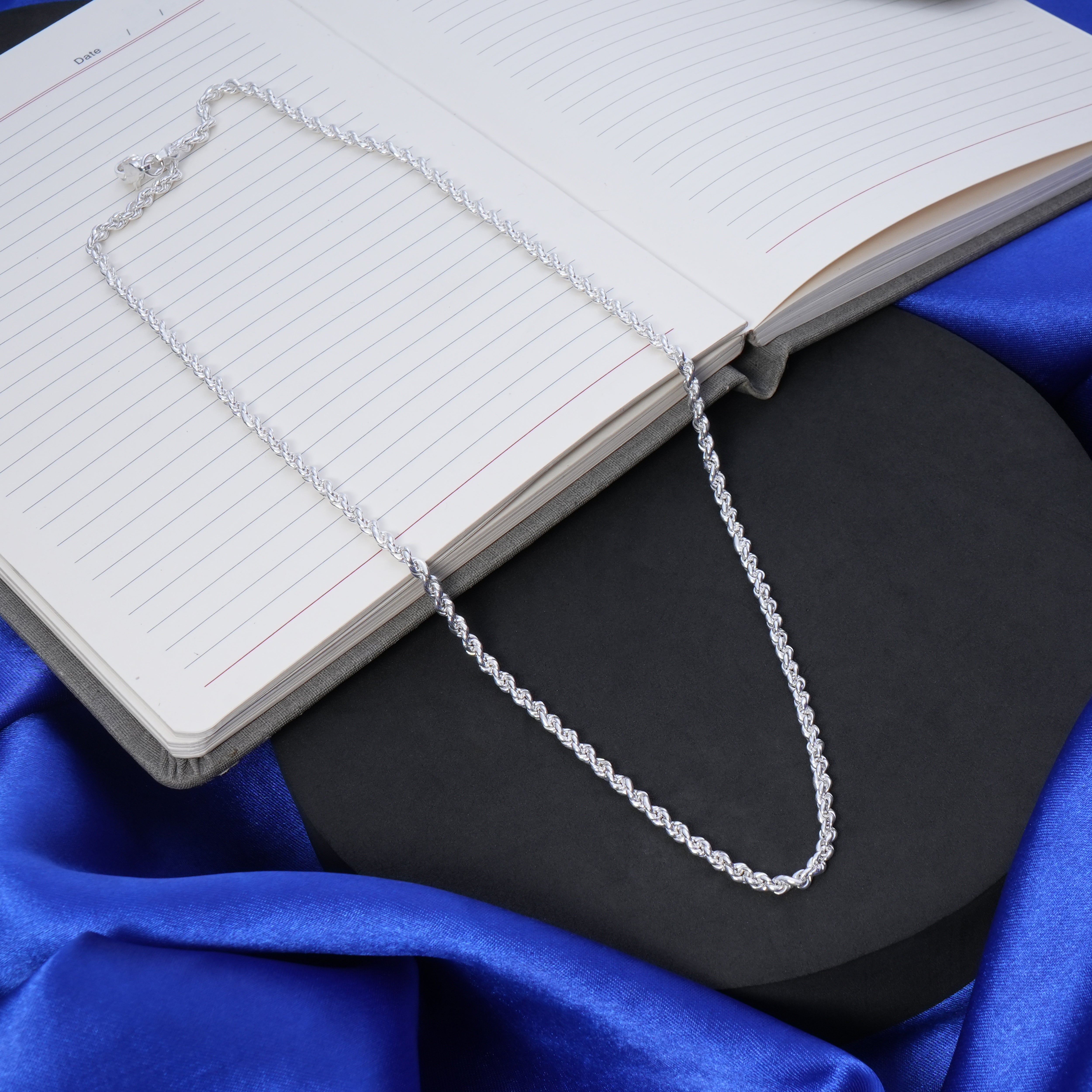 Silver chain for men