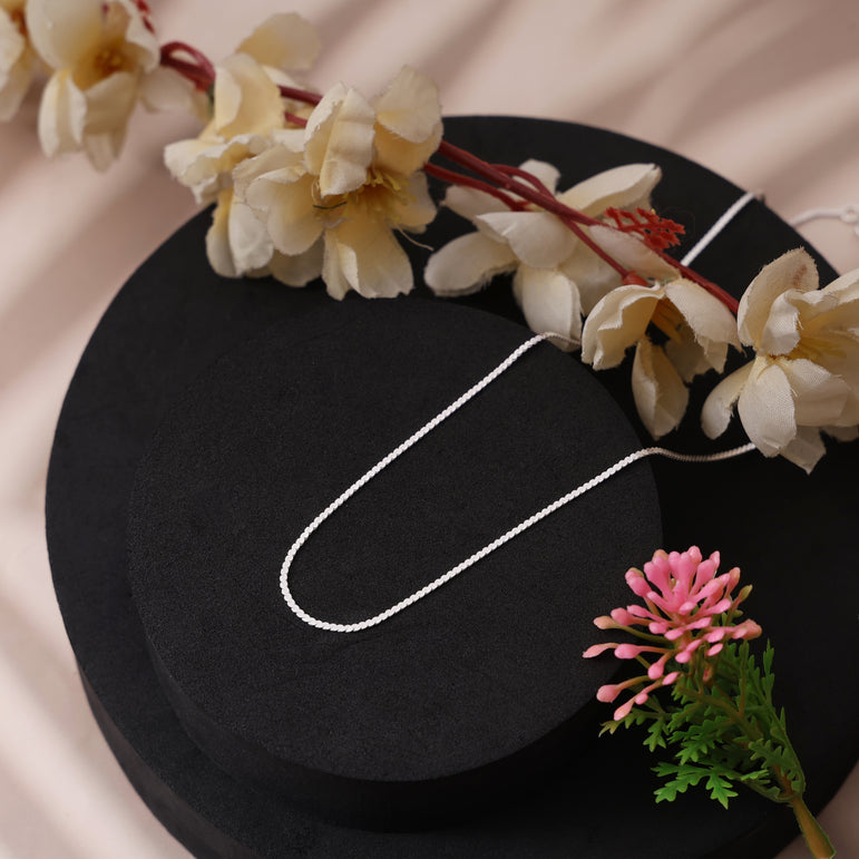 silver chain for women