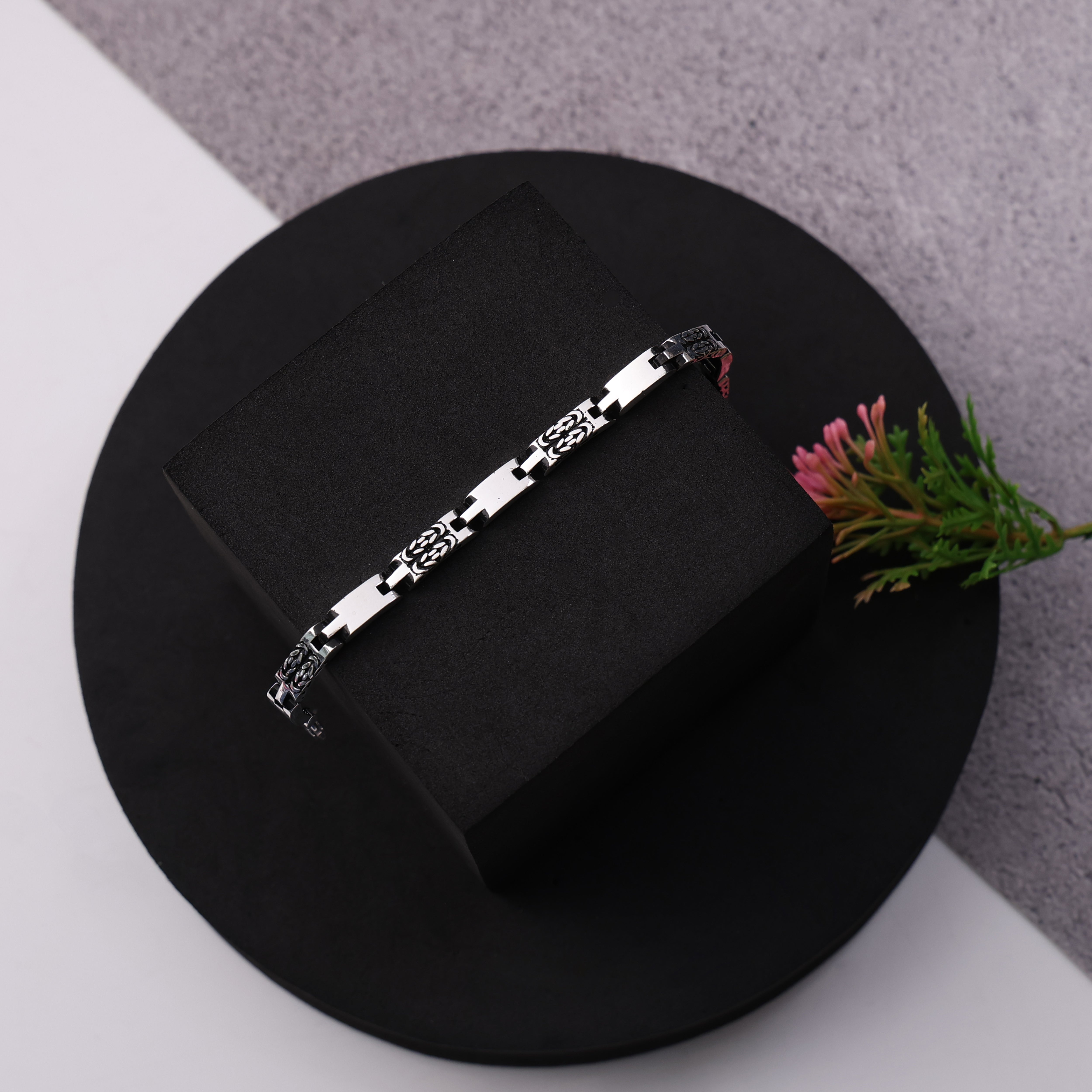 silver bracelet for men