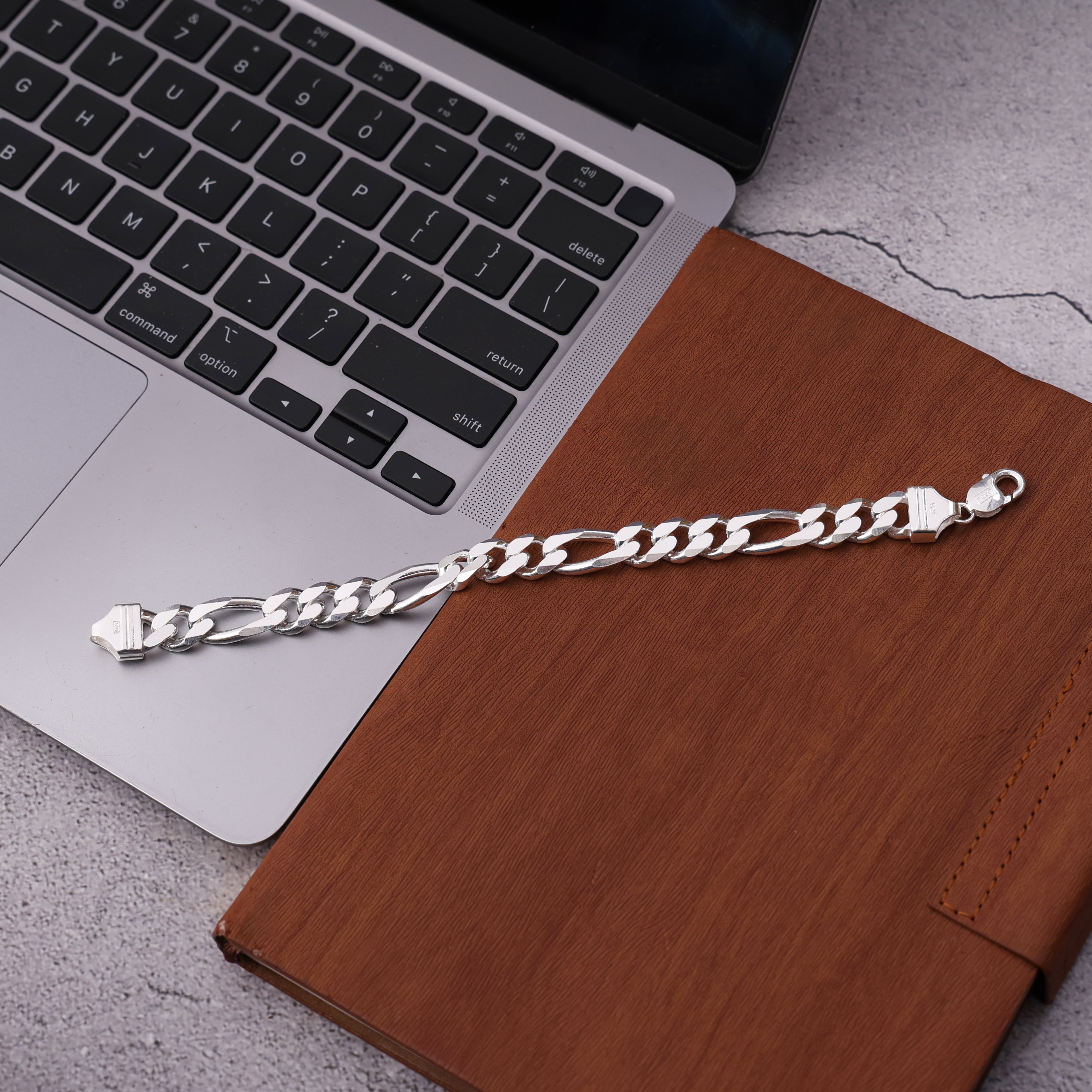 sterling silver bracelet for men