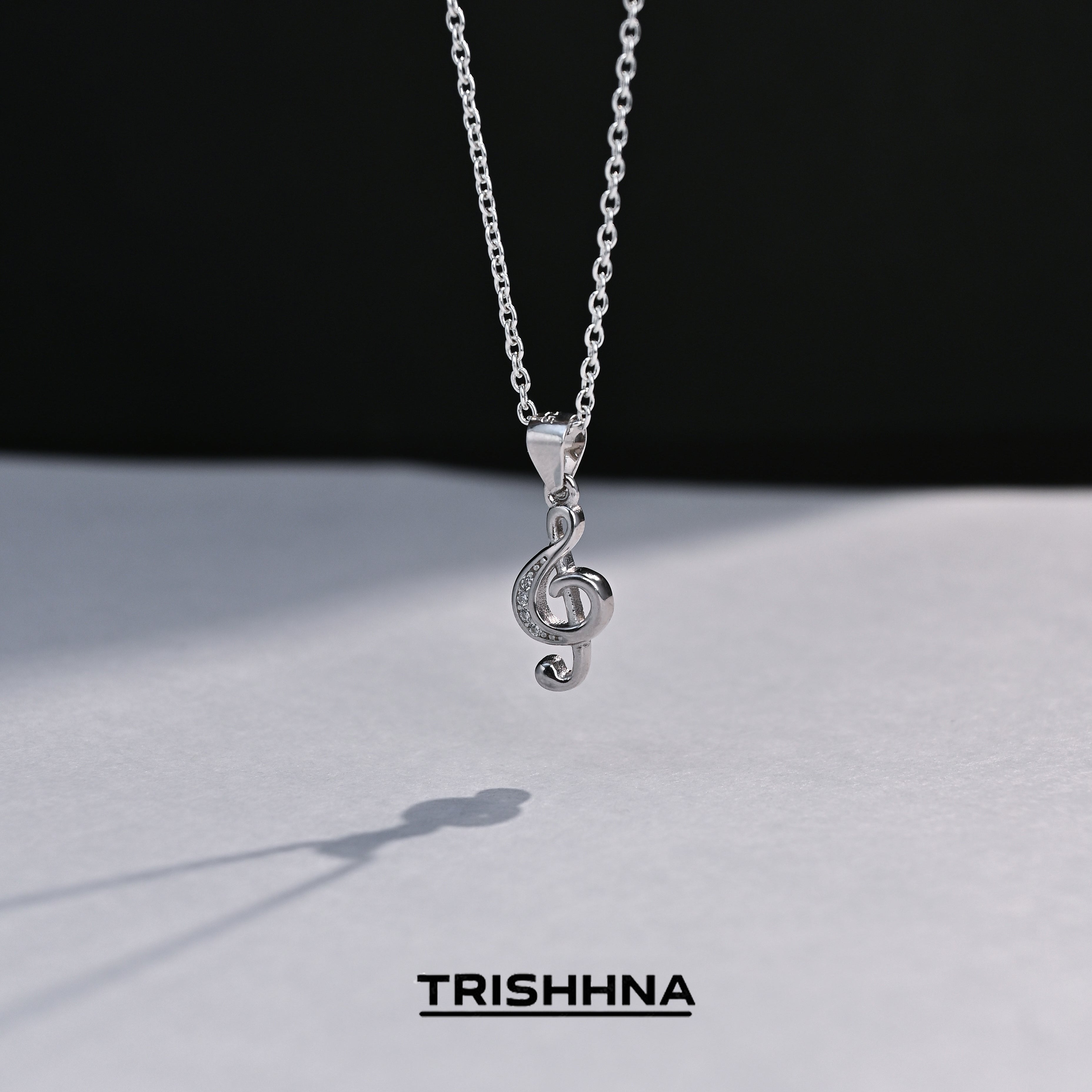 Musical Note Rhythm Pendant Necklace