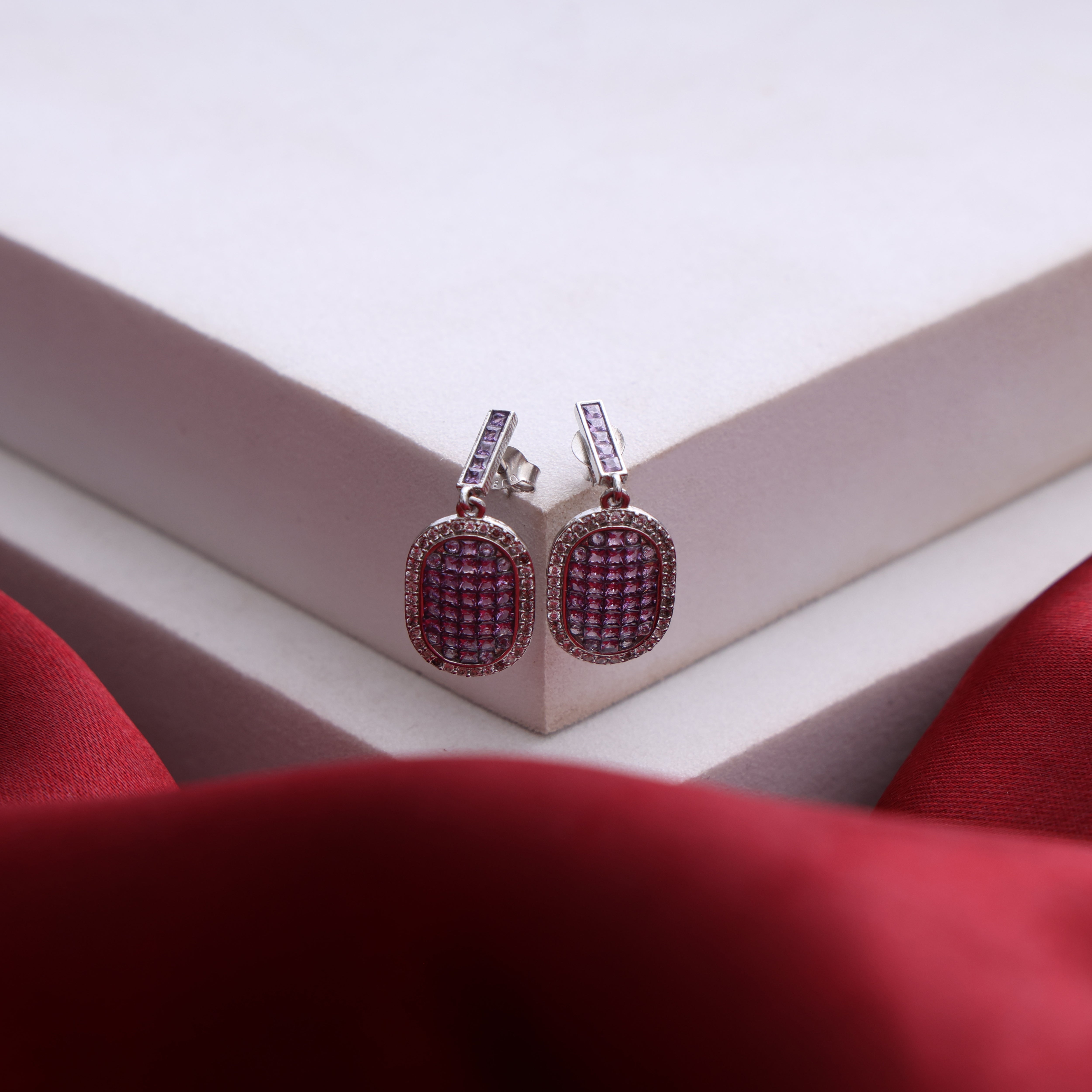 silver earring for women