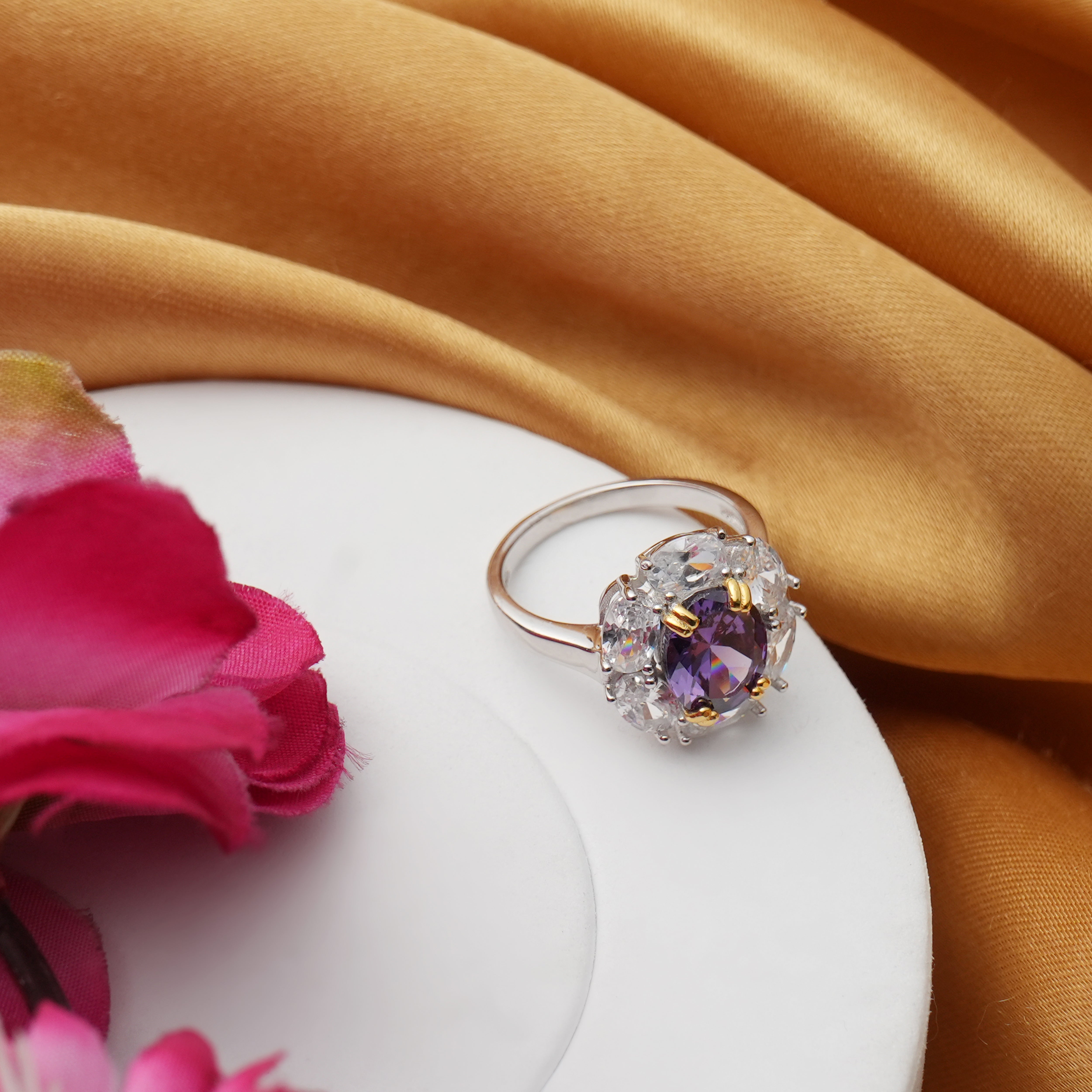 silver ring for women