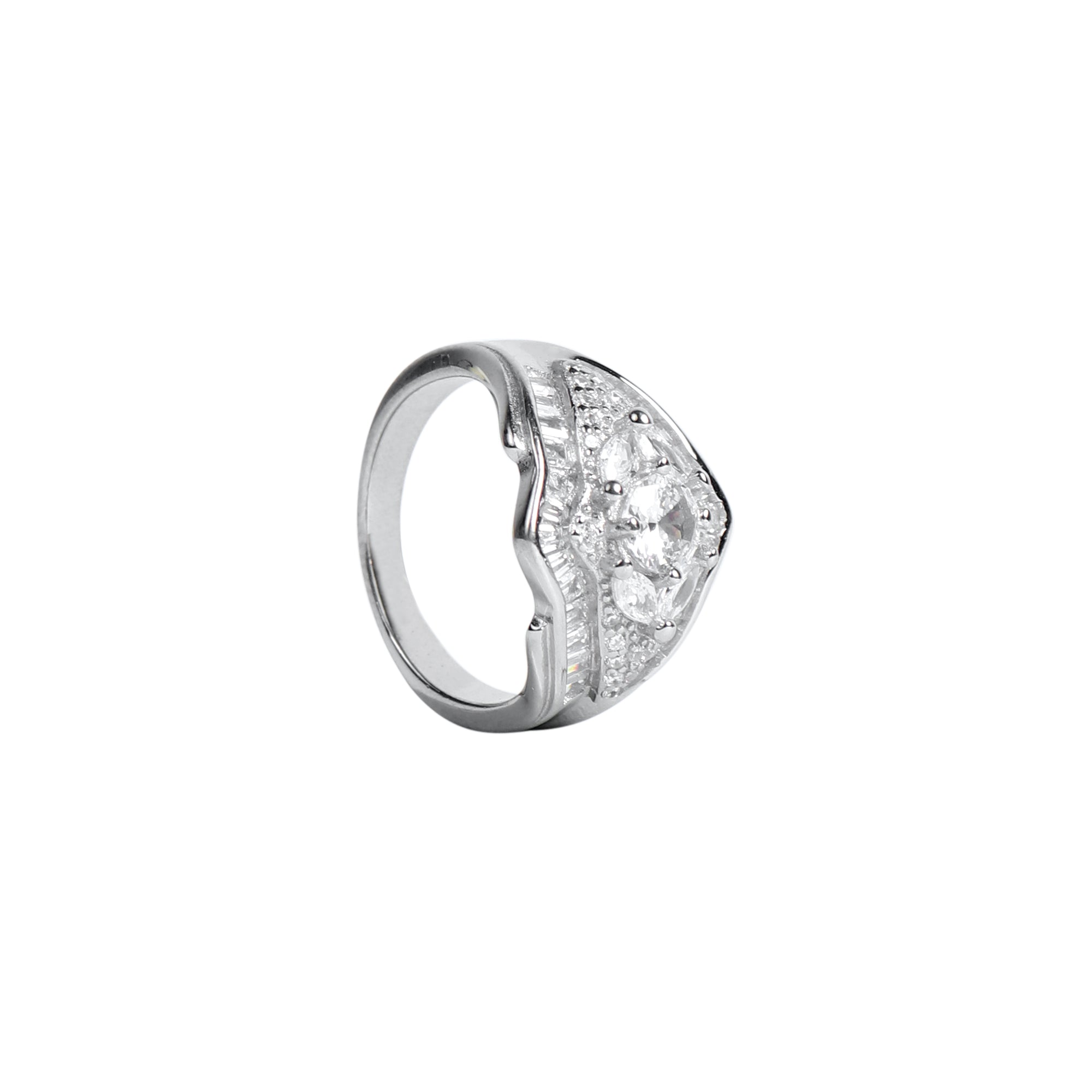siler ring for women
