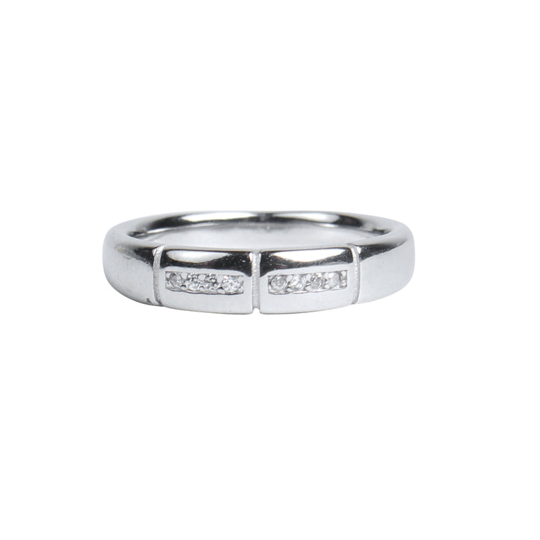 SILVER BAND RING FOR HIS OR HER