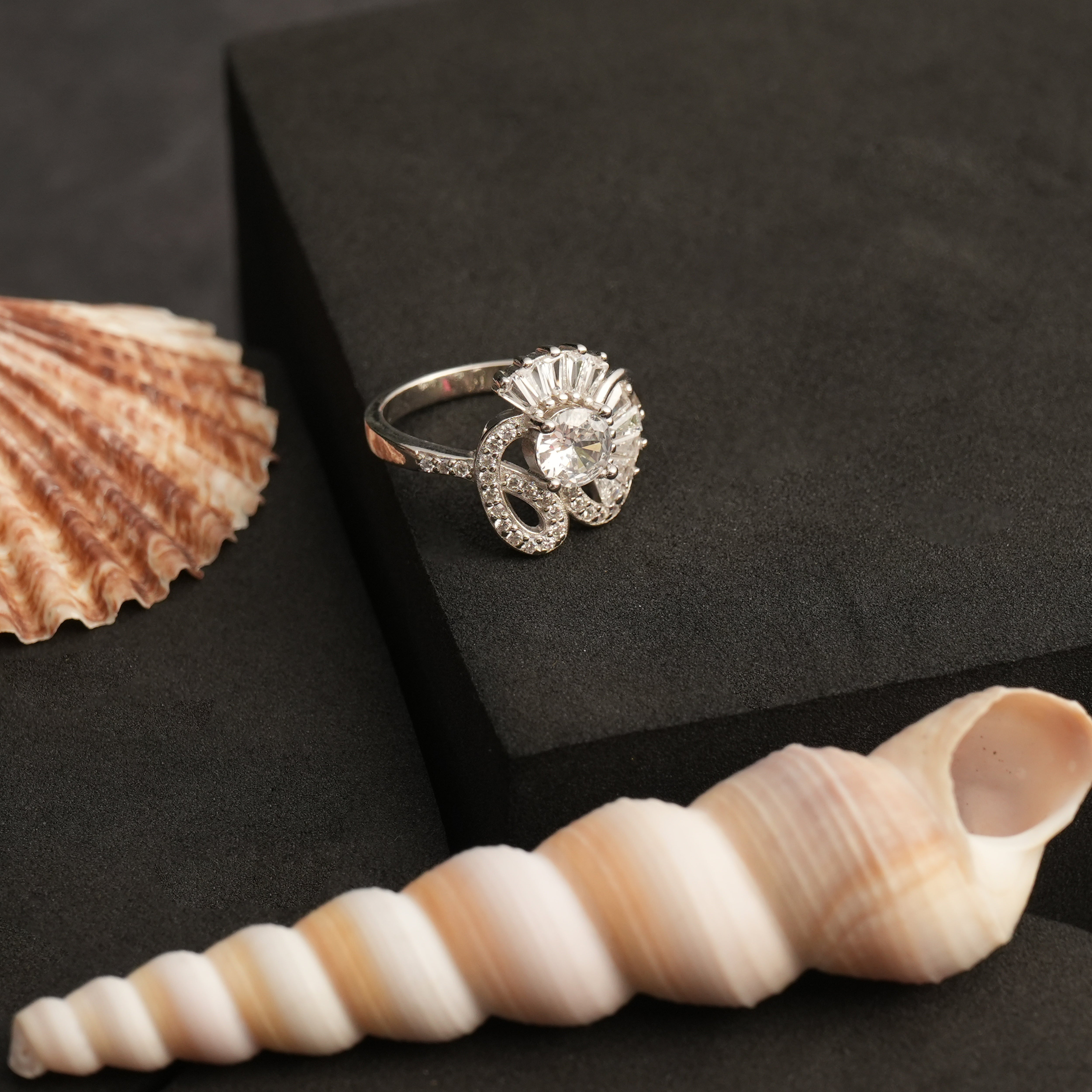 silver ring for women