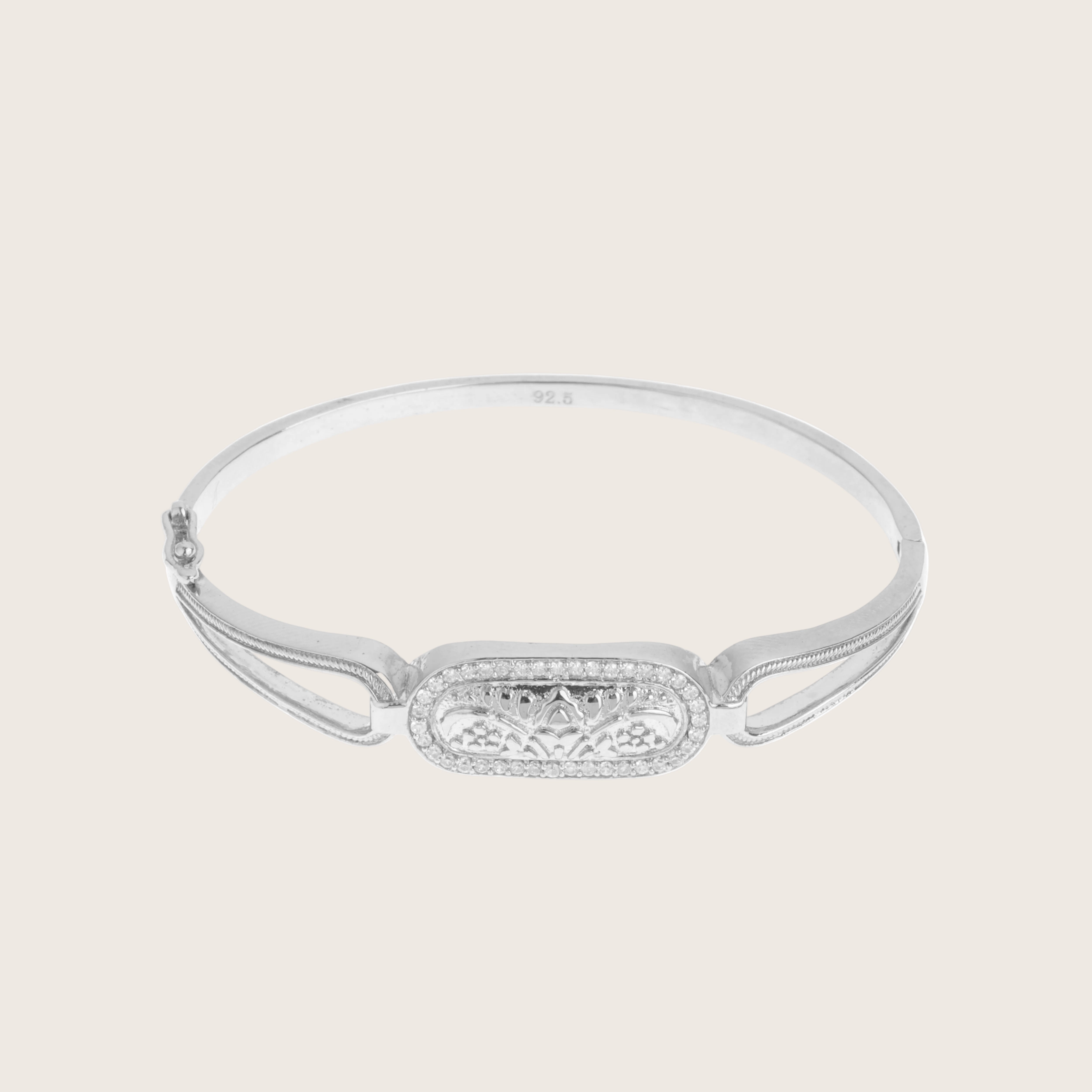 silver bangle for women