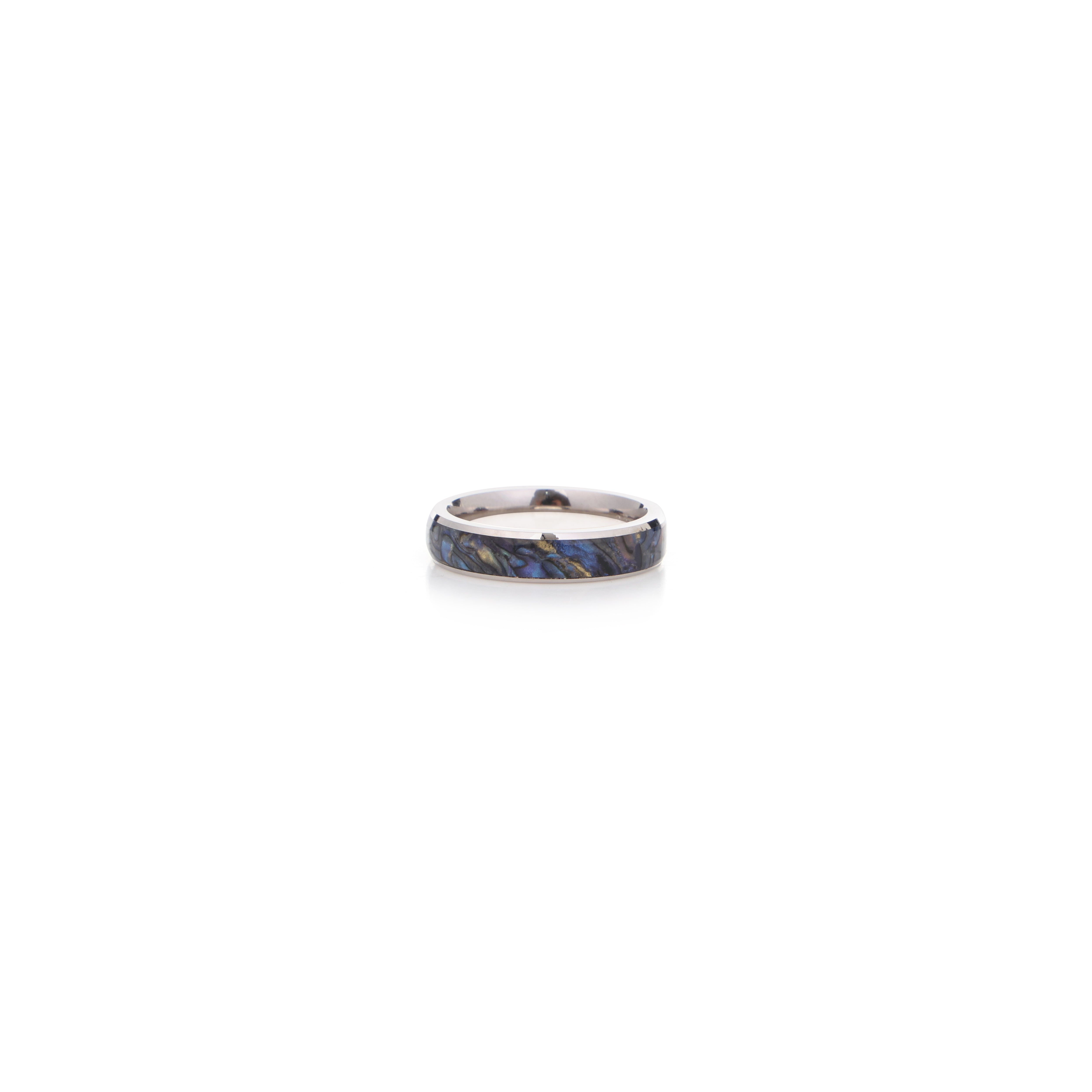 Sterling silver band ring