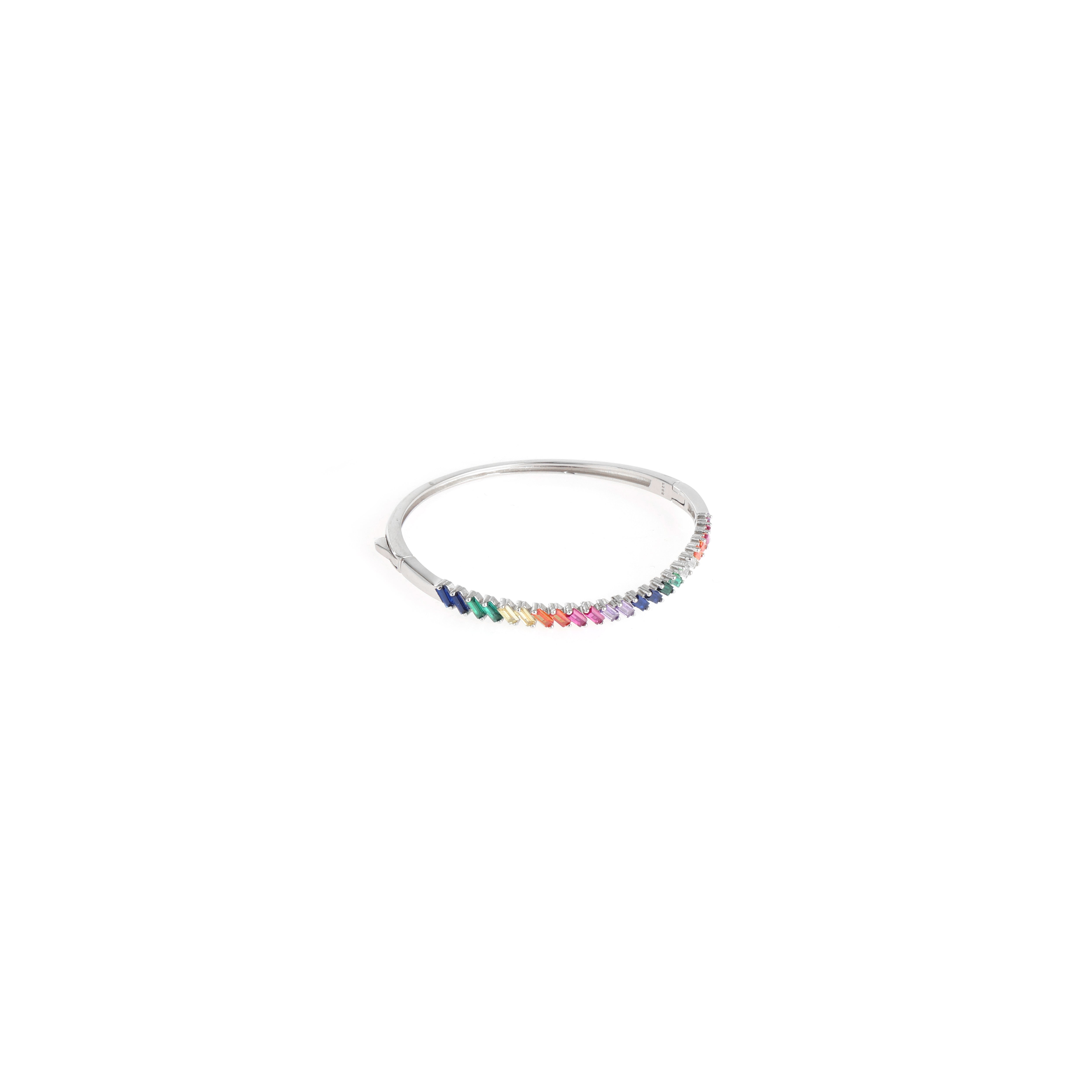 sterling silver bangle bracelet for women