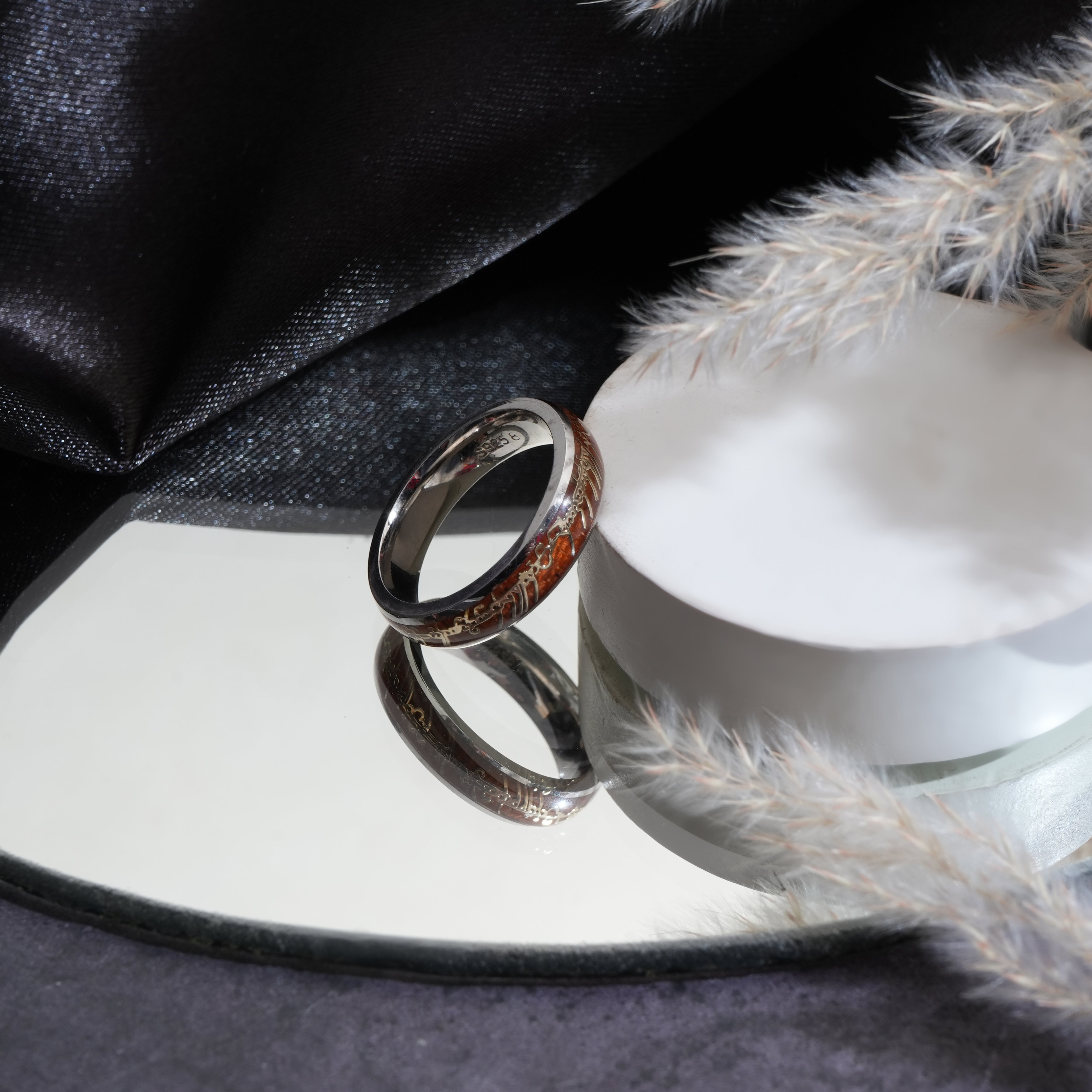 sterling silver ring for unisex