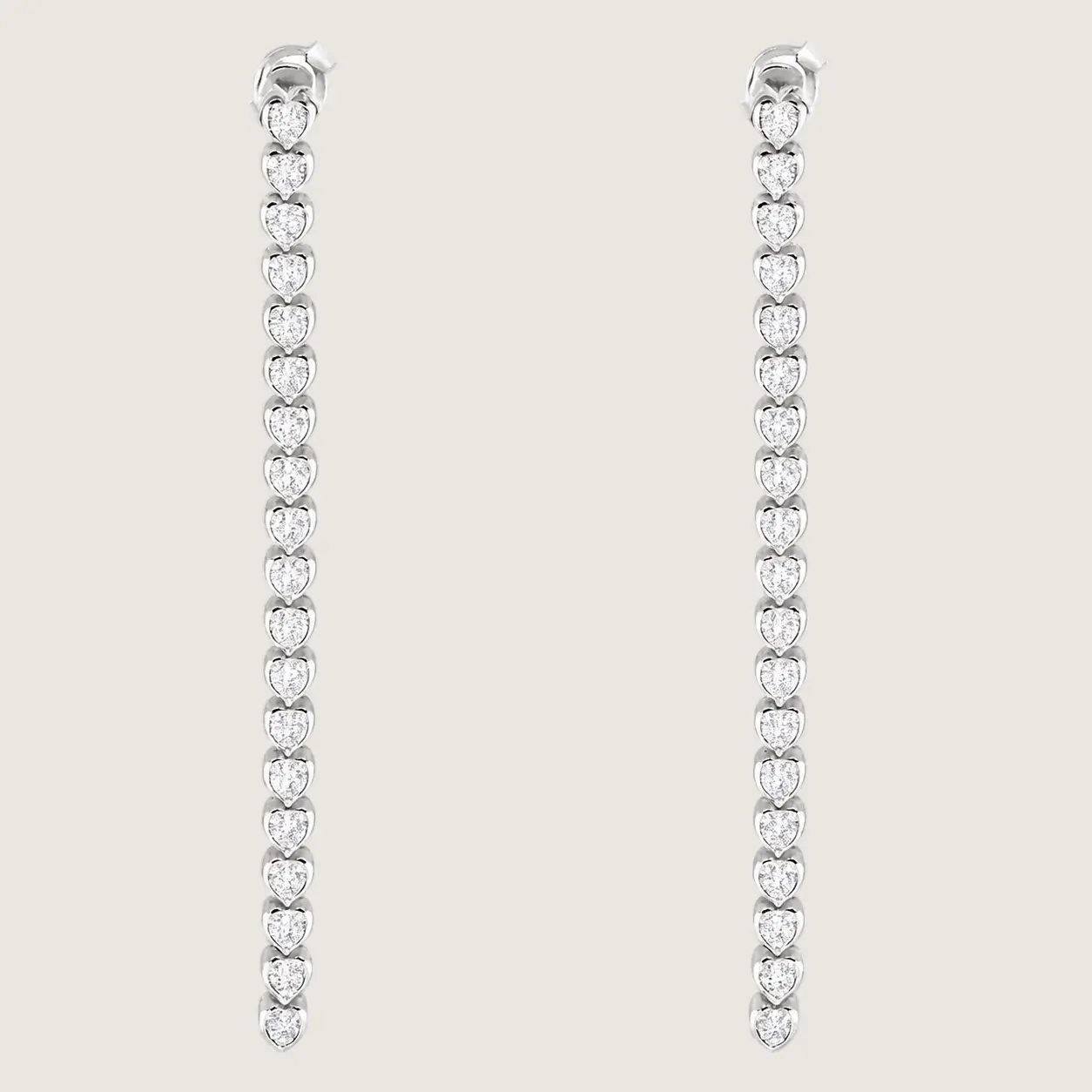 Sterling Silver Long Earrings