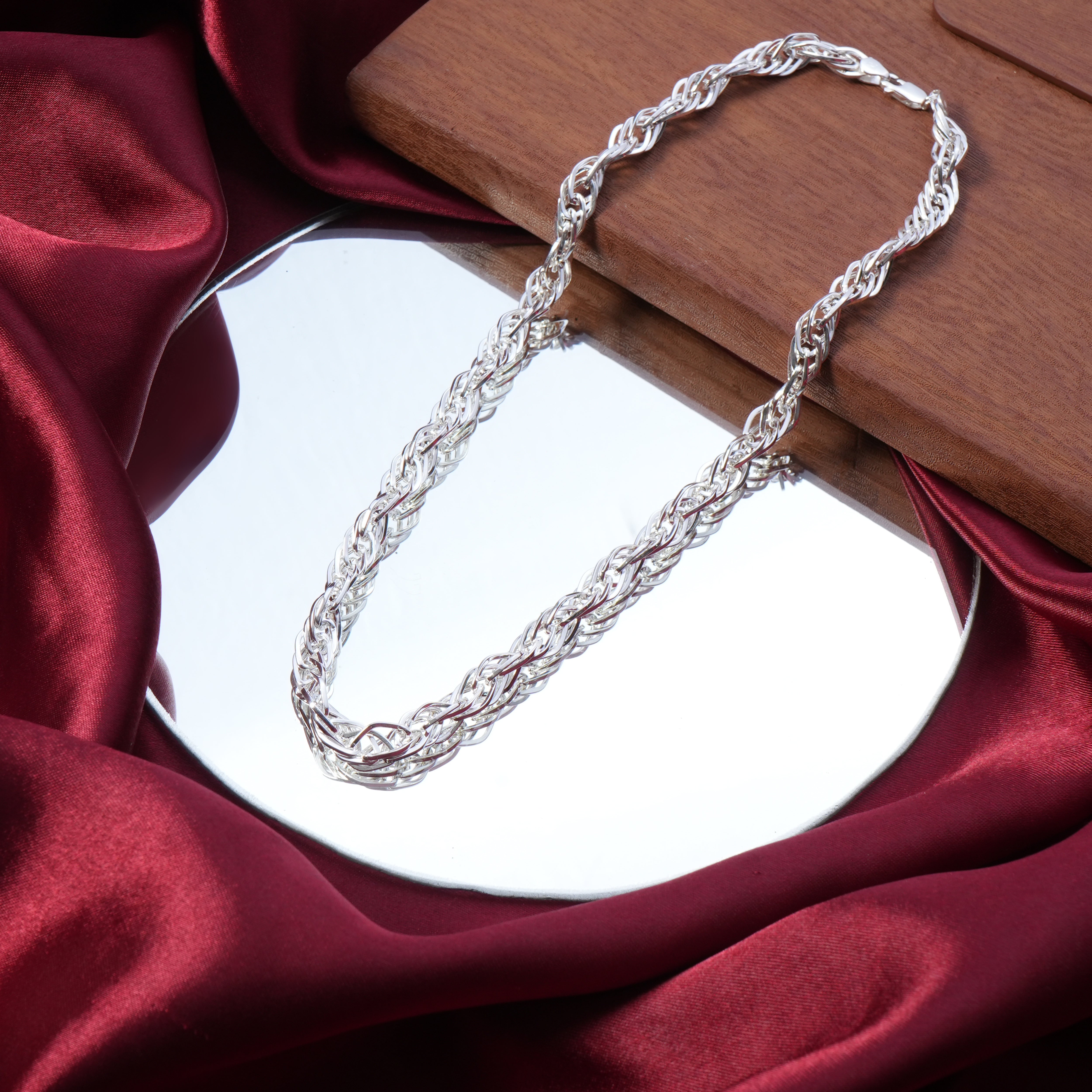 silver chain for men
