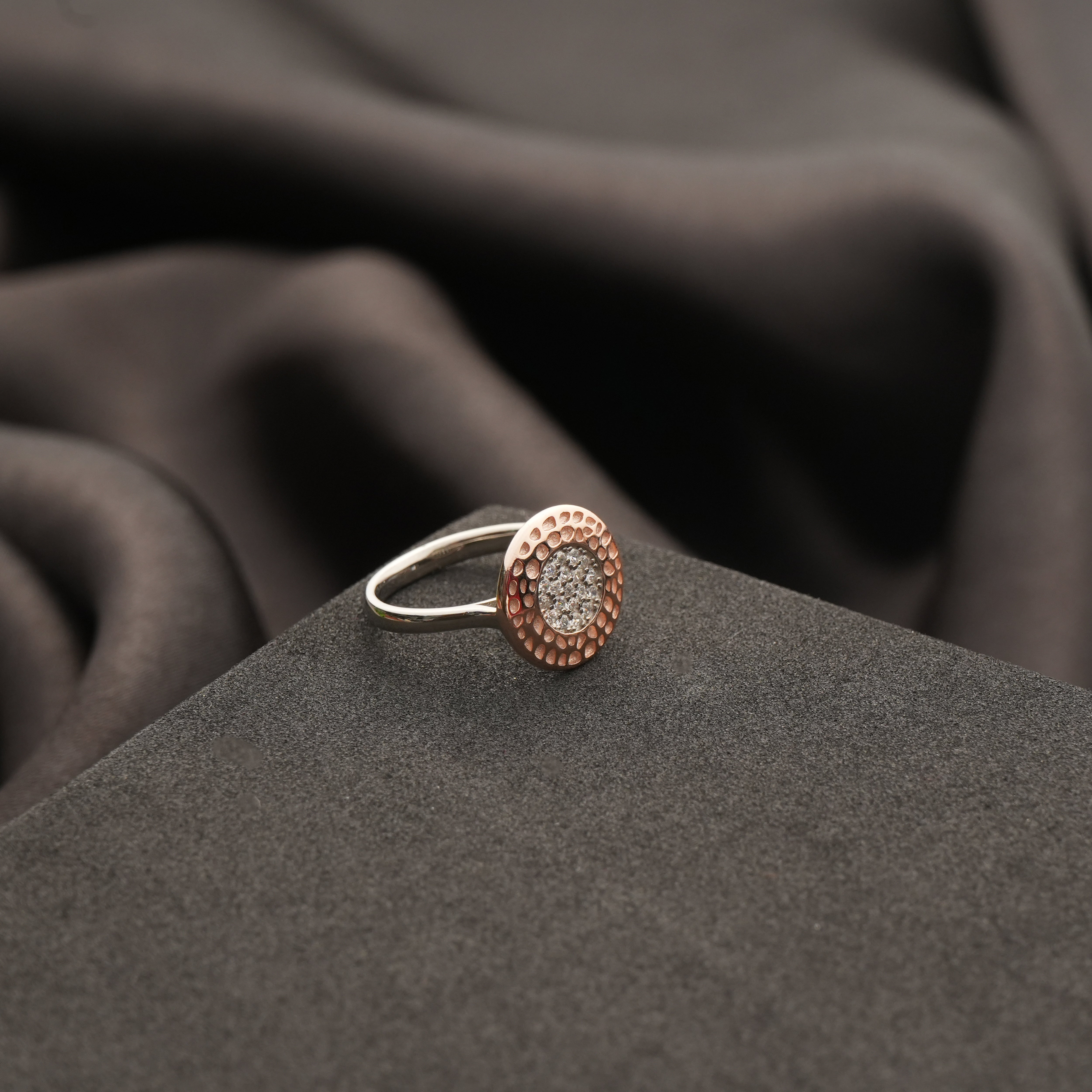 trishhna silver ring for women