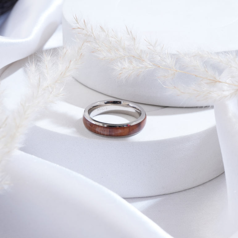 Silver band ring for women & men