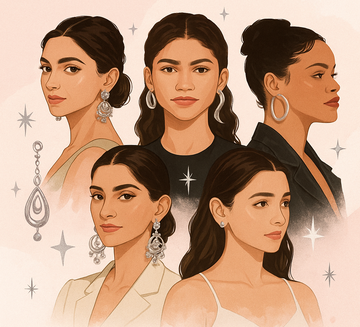 10 Celebrities Who Rock Silver Earrings Like Pros