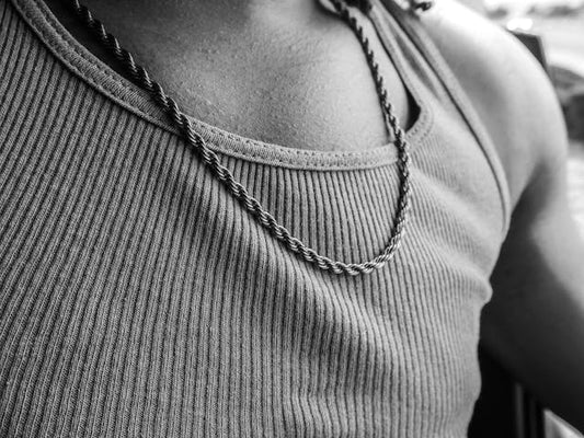 Mens silver jewellery as a gift