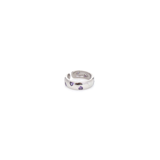 adjustable silver ring for men & women