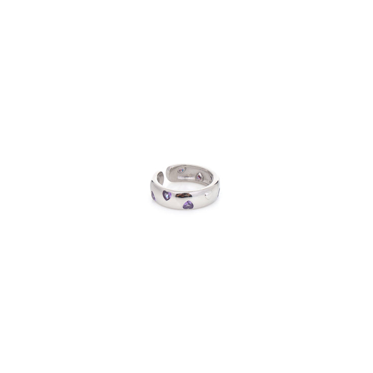 adjustable silver ring for men & women